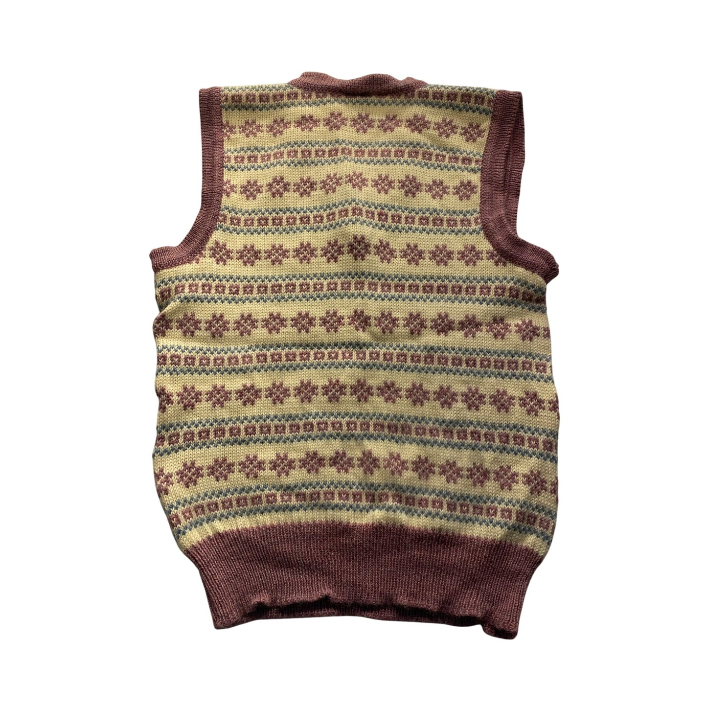 Women’s Vintage Dale Of Norway Wool Sweater Vest #5678