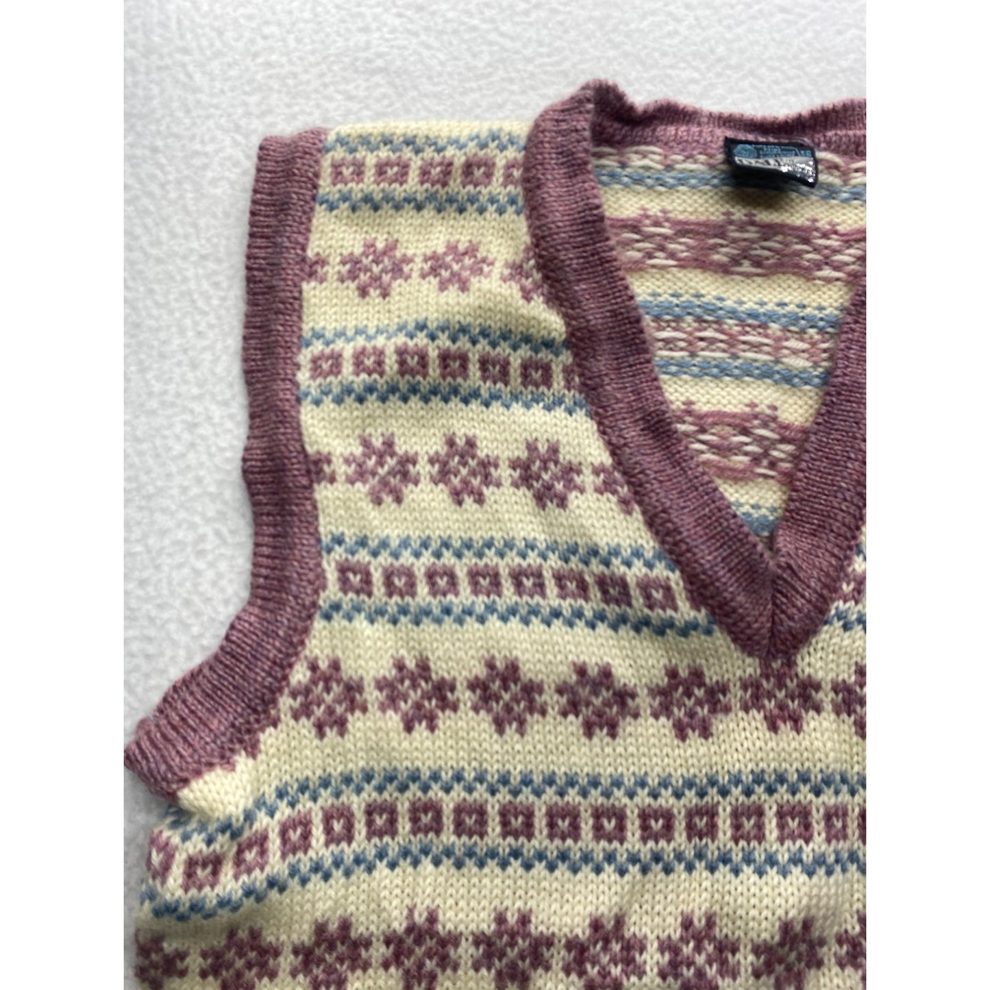 Women’s Vintage Dale Of Norway Wool Sweater Vest #5678