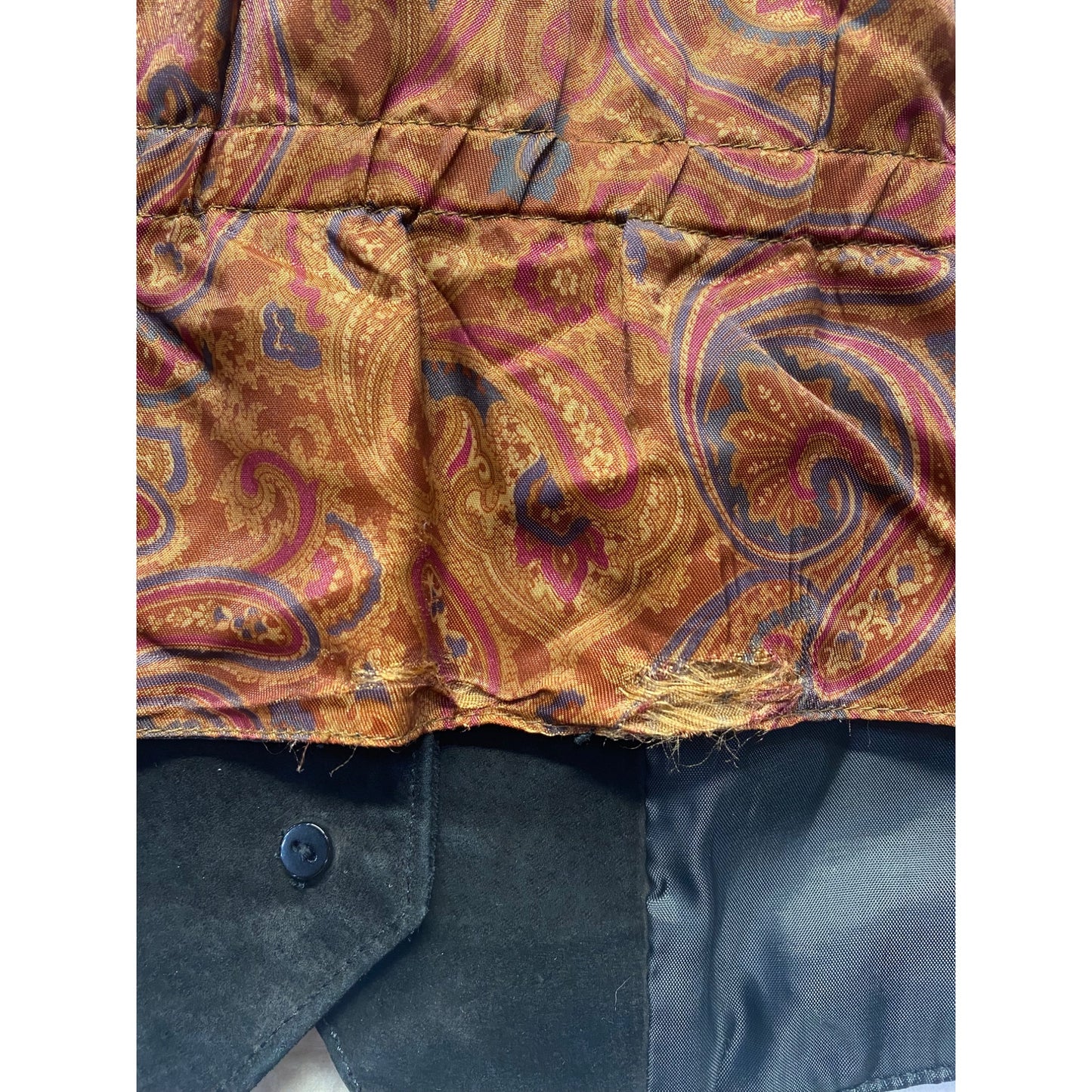 Vintage Arizona Jean co women’s leather vest #7117