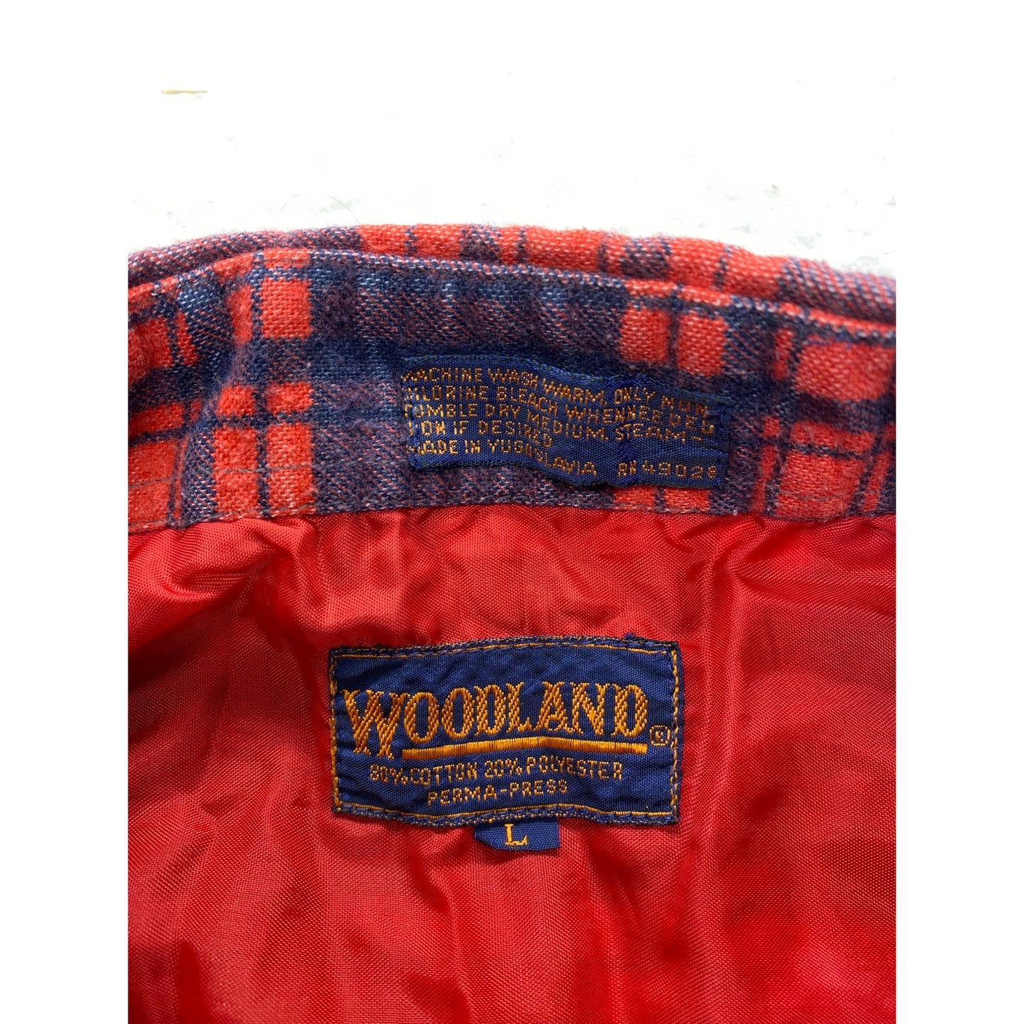 Vintage men’s Woodland flannel #5742