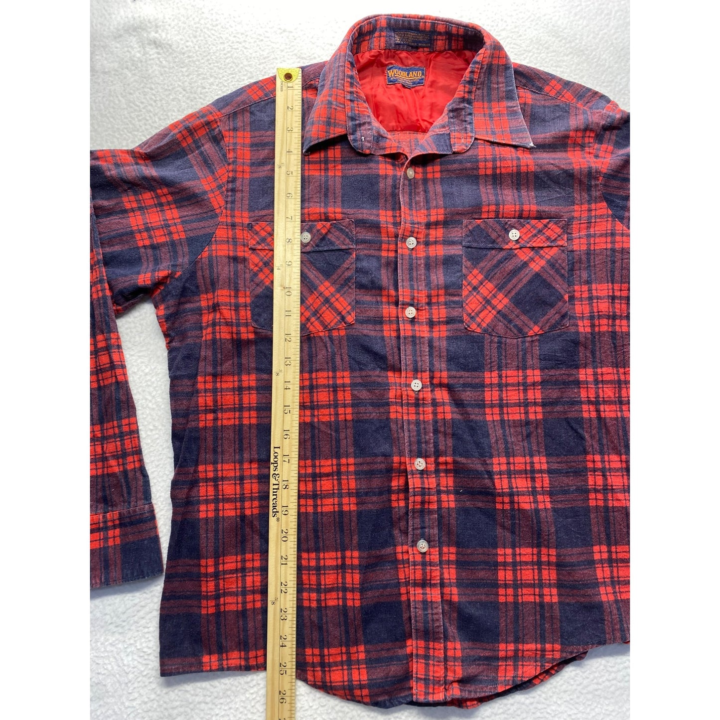 Vintage men’s Woodland flannel #5742