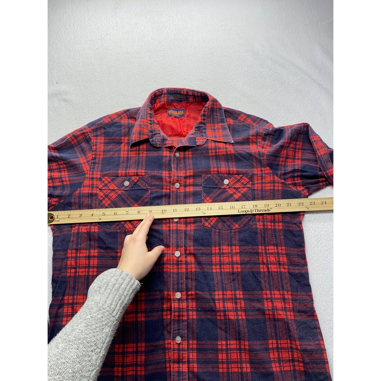 Vintage men’s Woodland flannel #5742