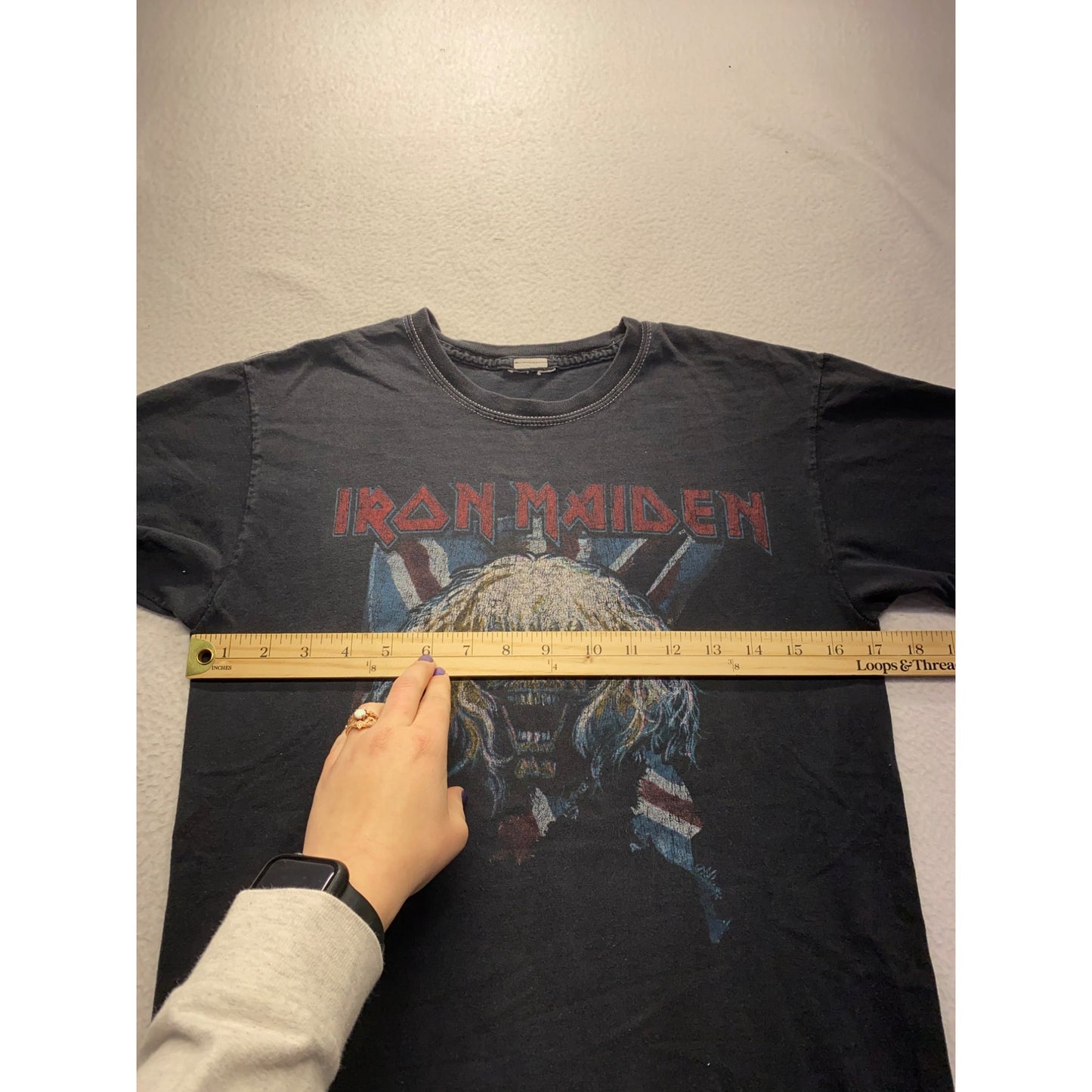 Vintage Iron Maiden band tee #5769