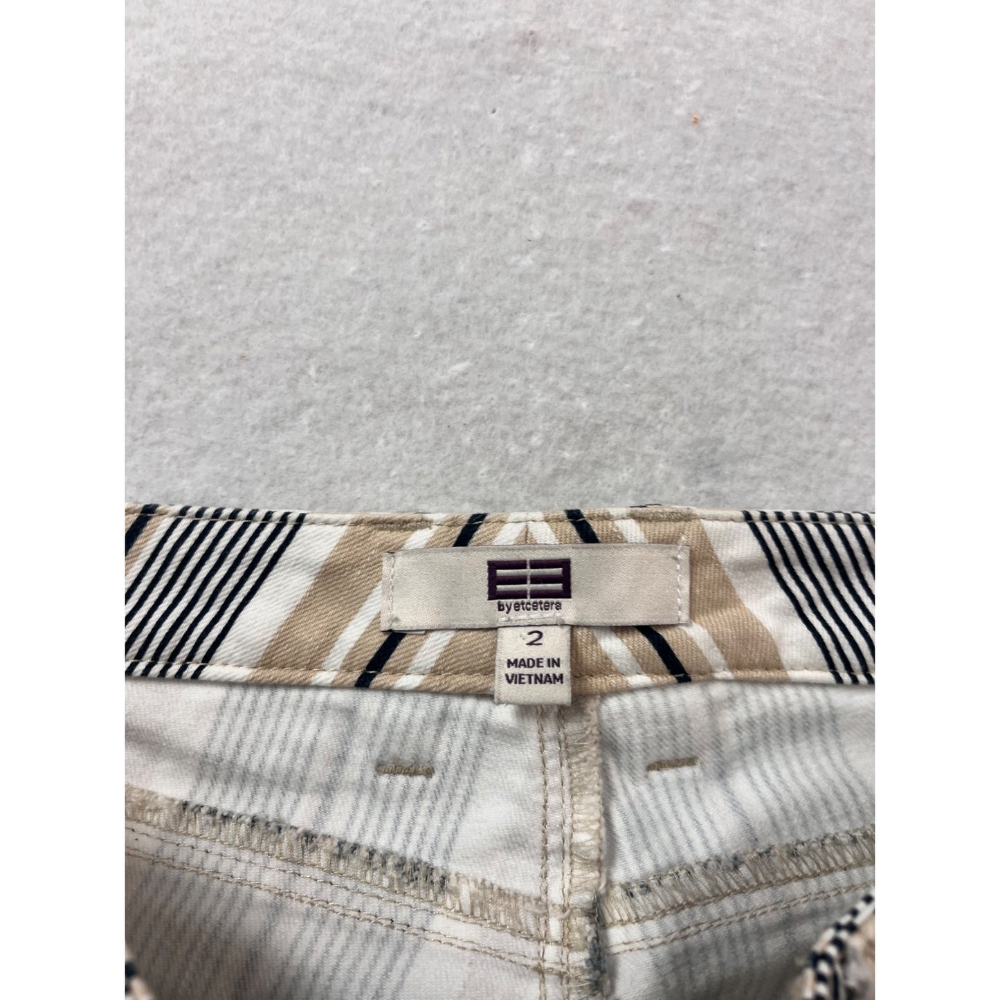 Womens E By Eci Striped Pants Size 8 #858A