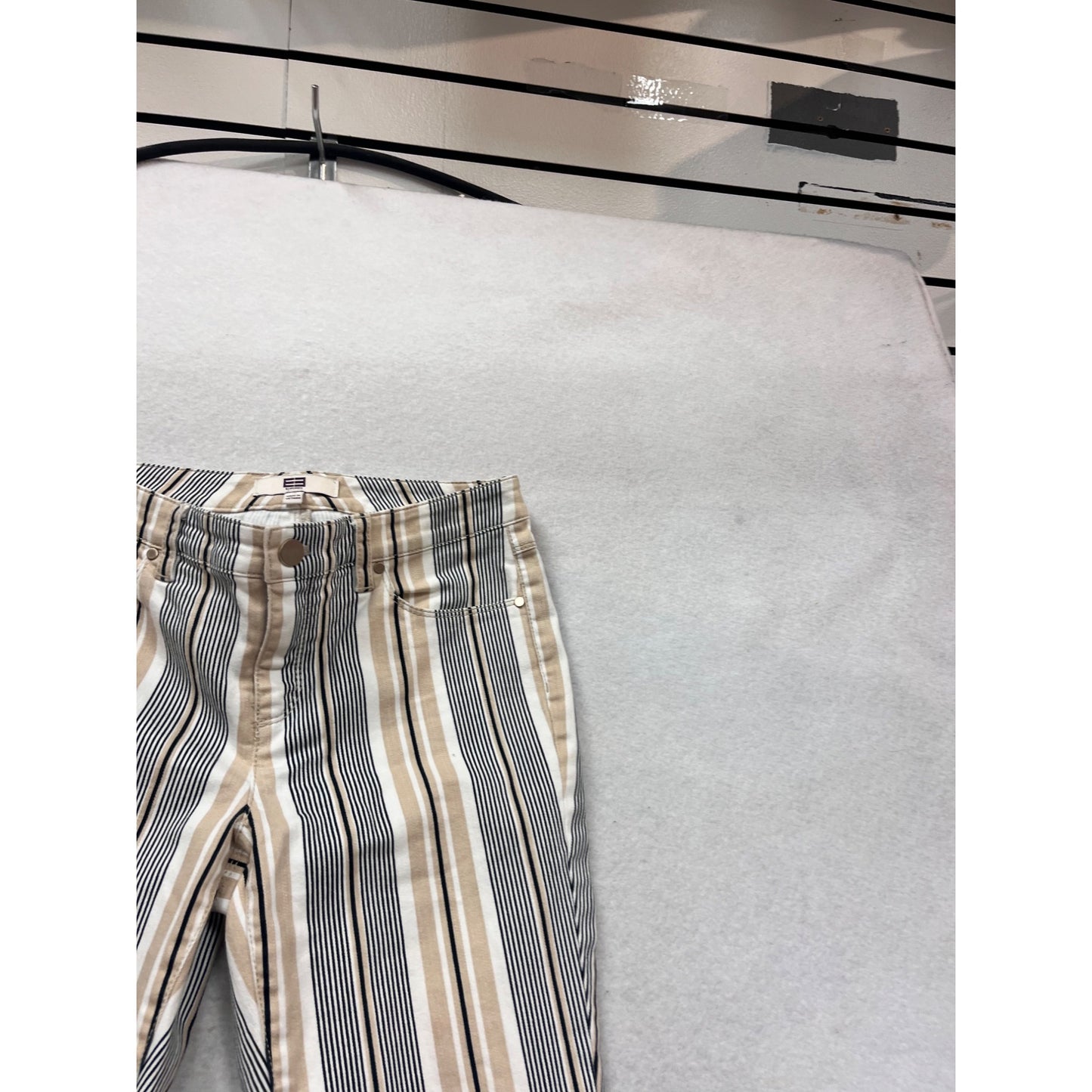 Womens E By Eci Striped Pants Size 8 #858A