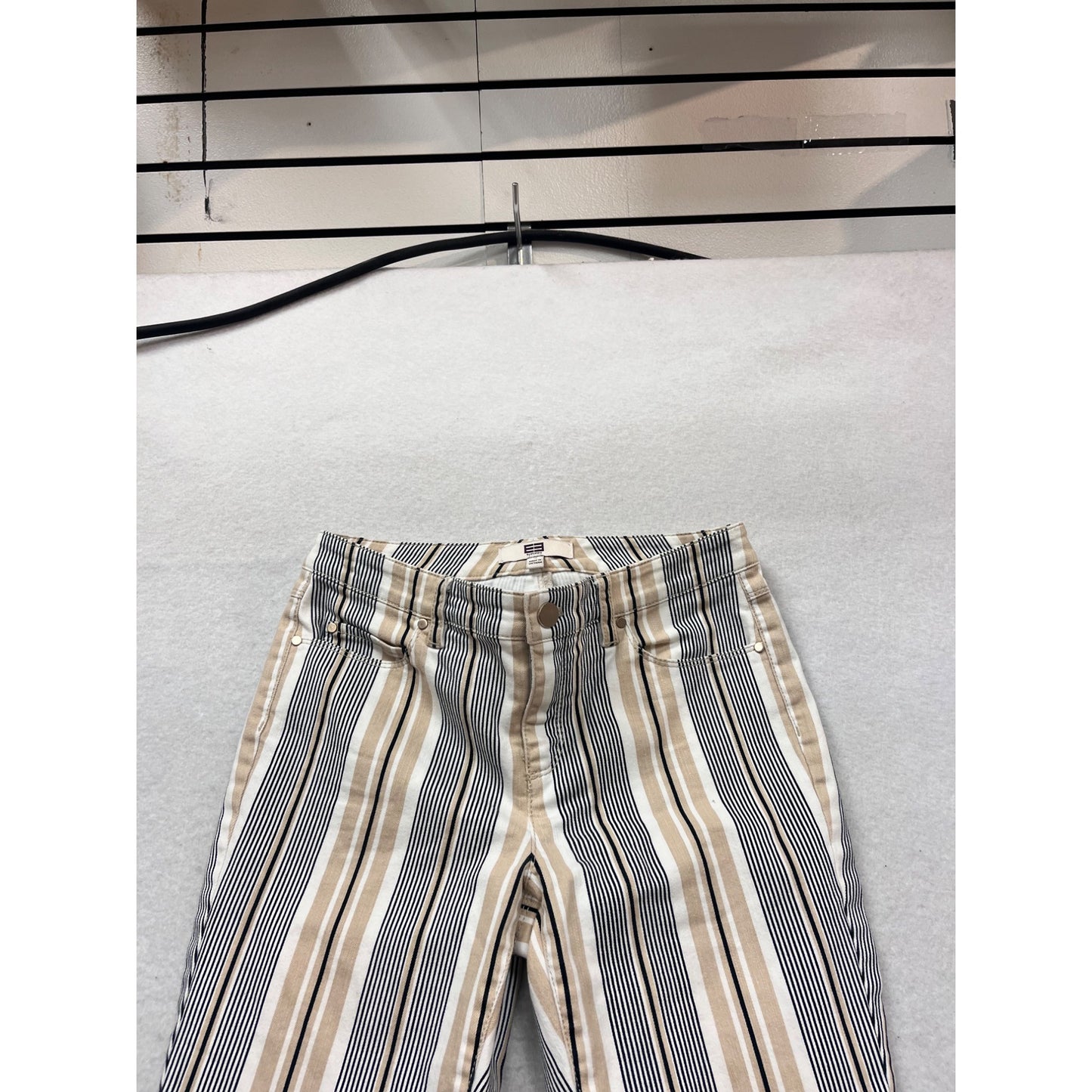 Womens E By Eci Striped Pants Size 8 #858A