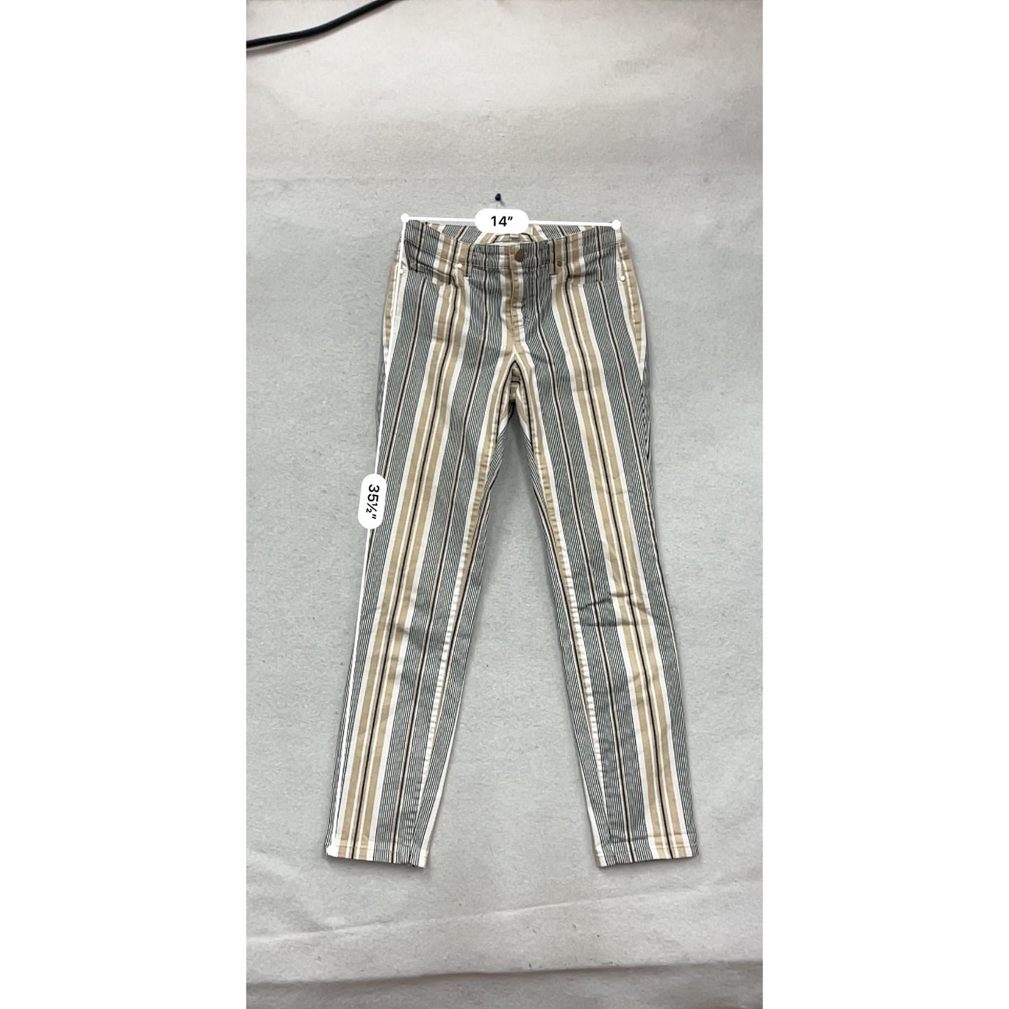 Womens E By Eci Striped Pants Size 8 #858A