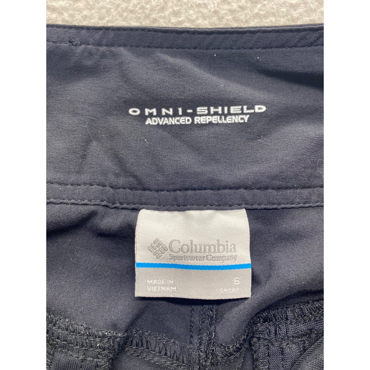 Columbia Womens Omni-Shield Advanced Repellency Black Cargo Pants #7115