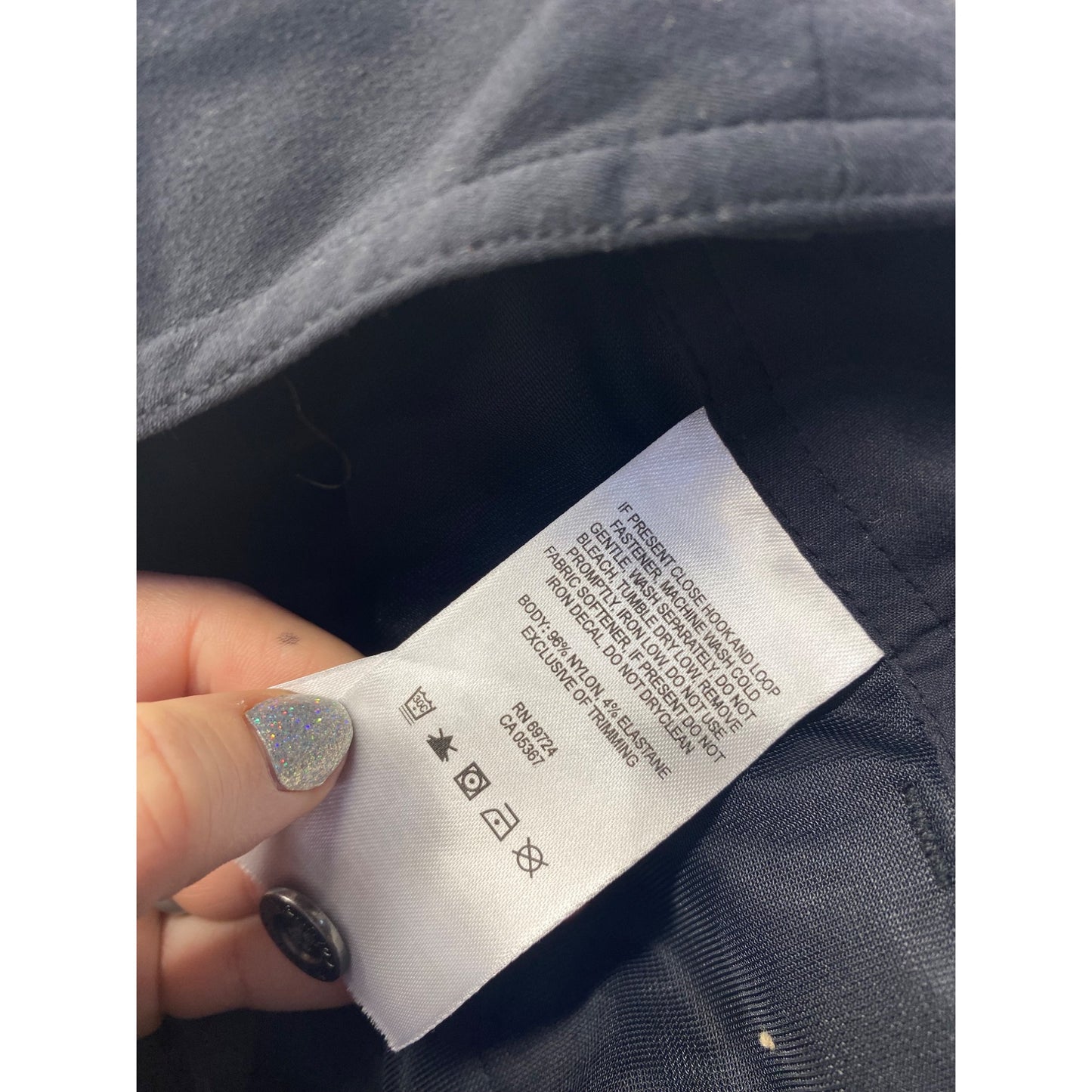 Columbia Womens Omni-Shield Advanced Repellency Black Cargo Pants #7115