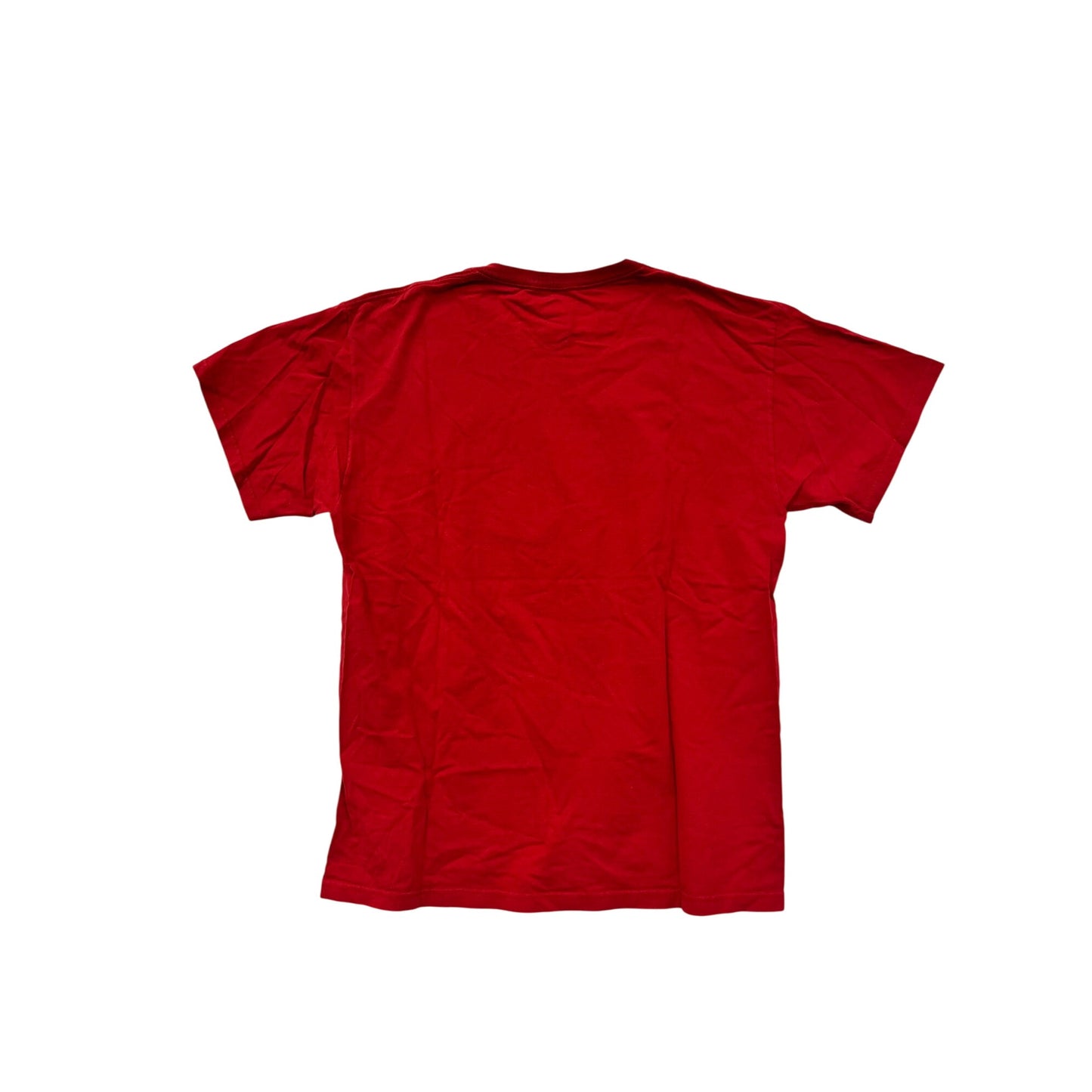 Men’s Large NCAA Red “Leave It All On The Field” Graphic Tee #8038