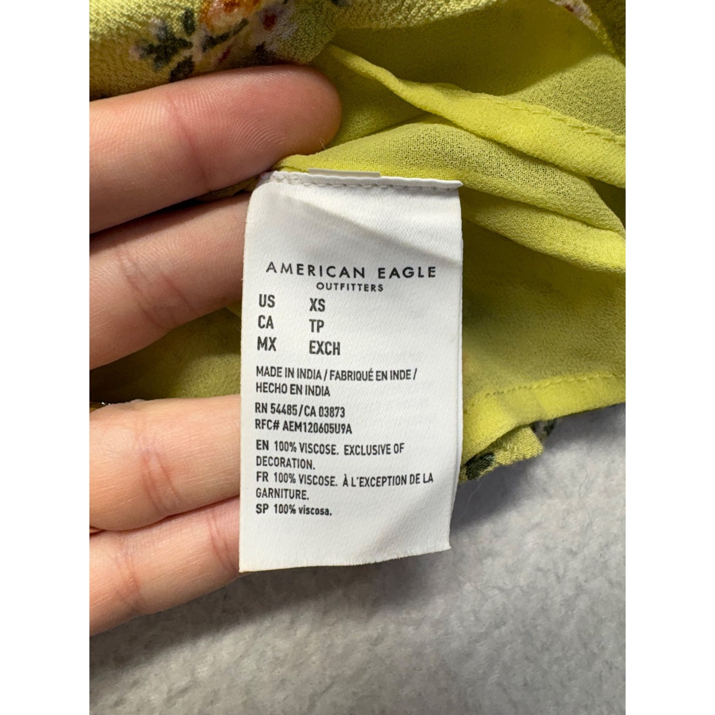 American Eagle Floral Mini Dress XS #7509