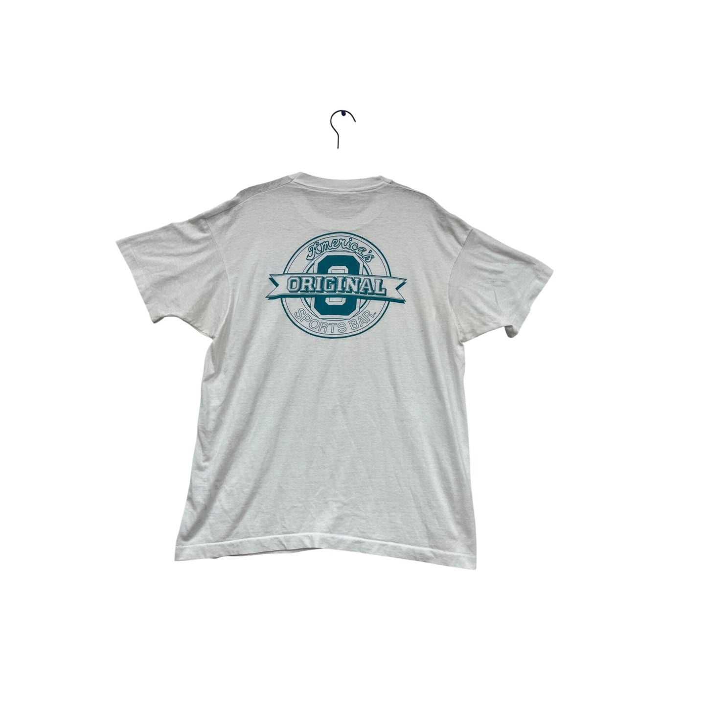 Vintage Big Smith Graphic T- Shirt S/S White Cotton Tee #824A