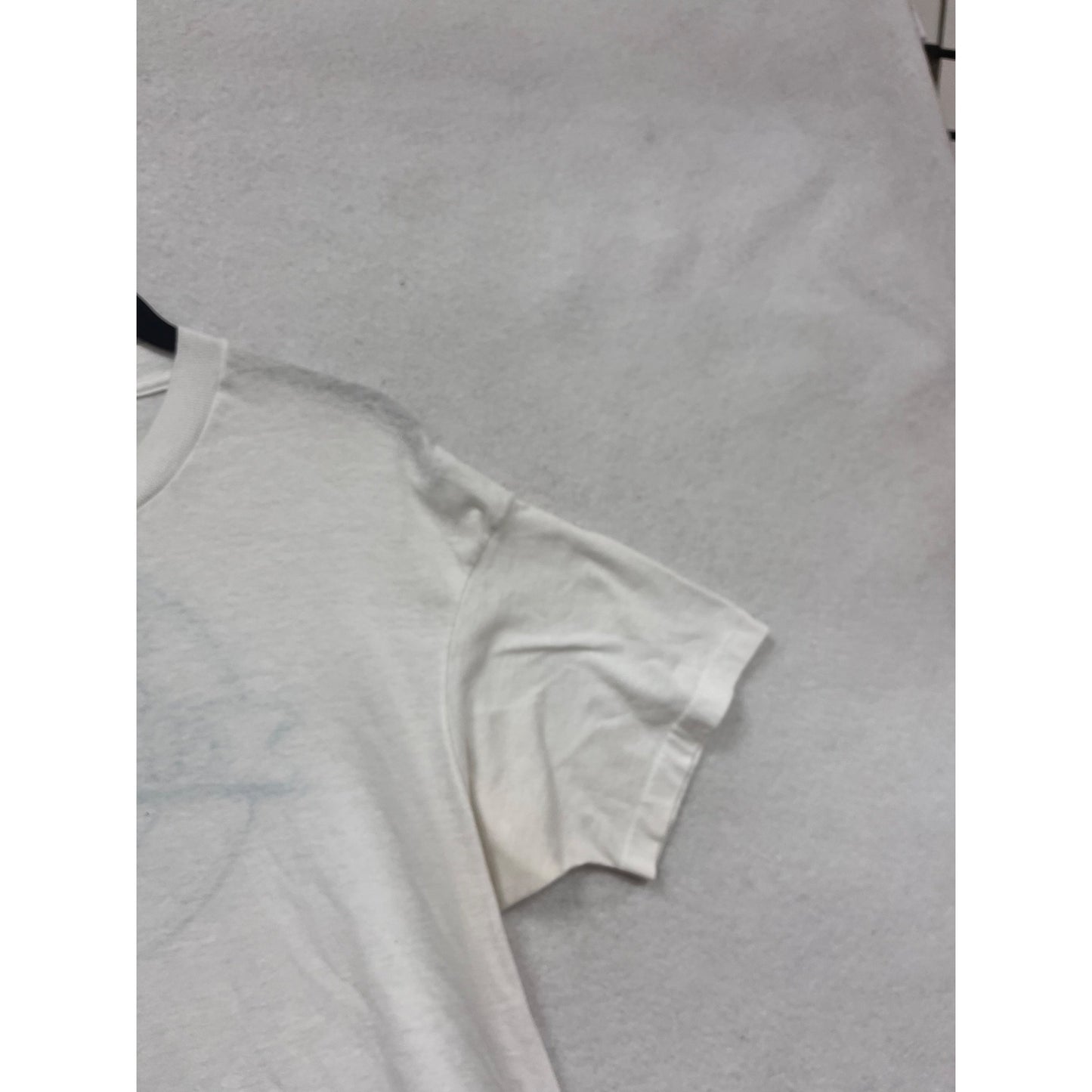 Vintage Big Smith Graphic T- Shirt S/S White Cotton Tee #824A