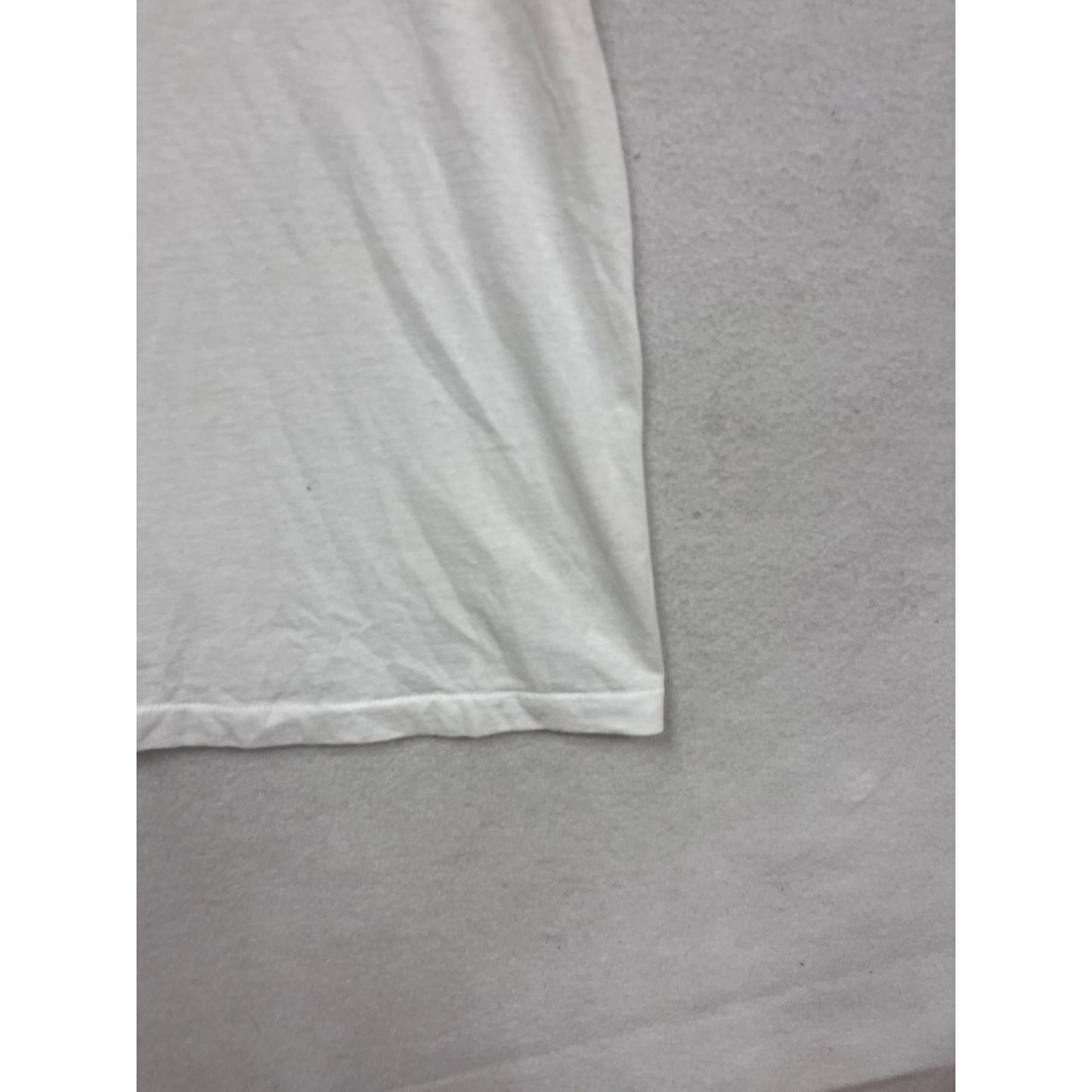 Vintage Big Smith Graphic T- Shirt S/S White Cotton Tee #824A