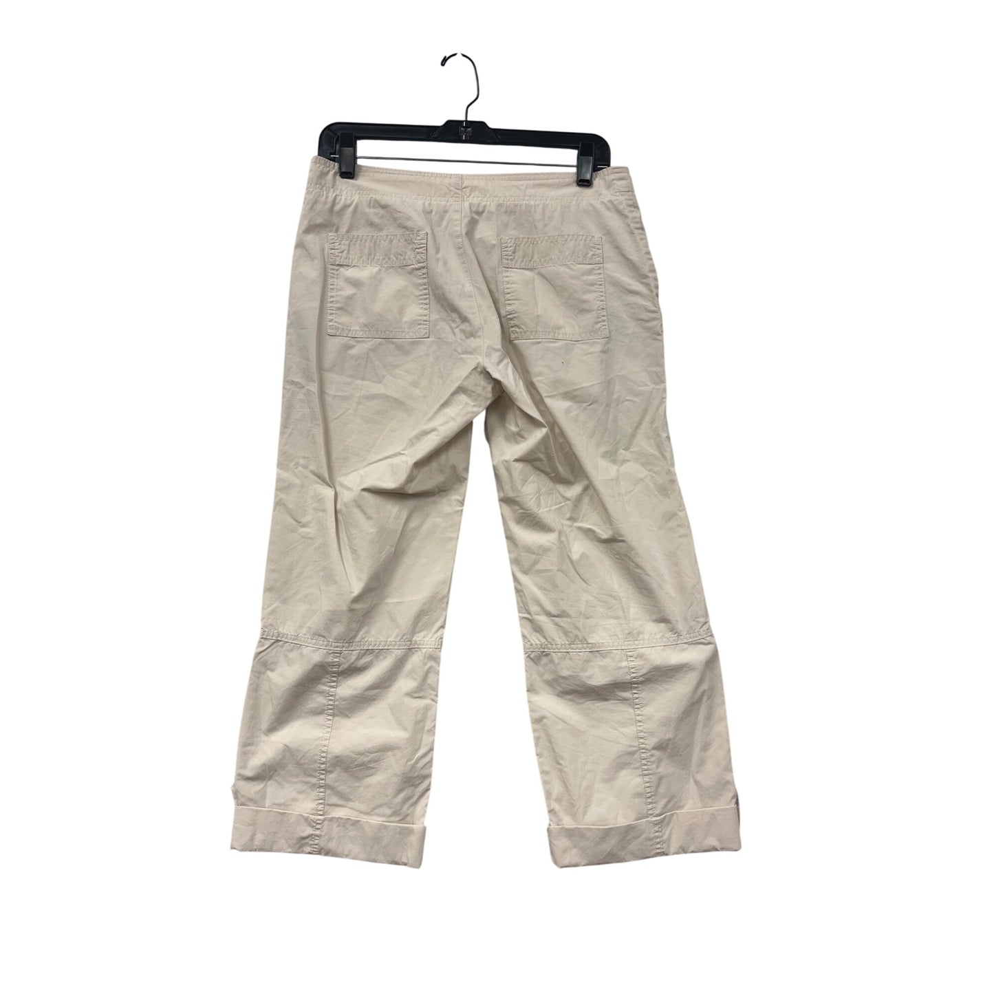 Gap Womens Beige Drawstring Cargo Pants Size 2 #8043