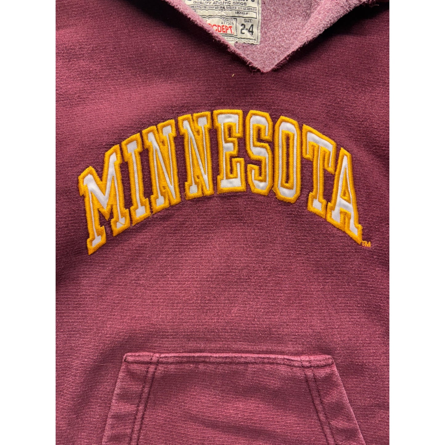 Minnesota Kids cotton blend Hoodie #7639