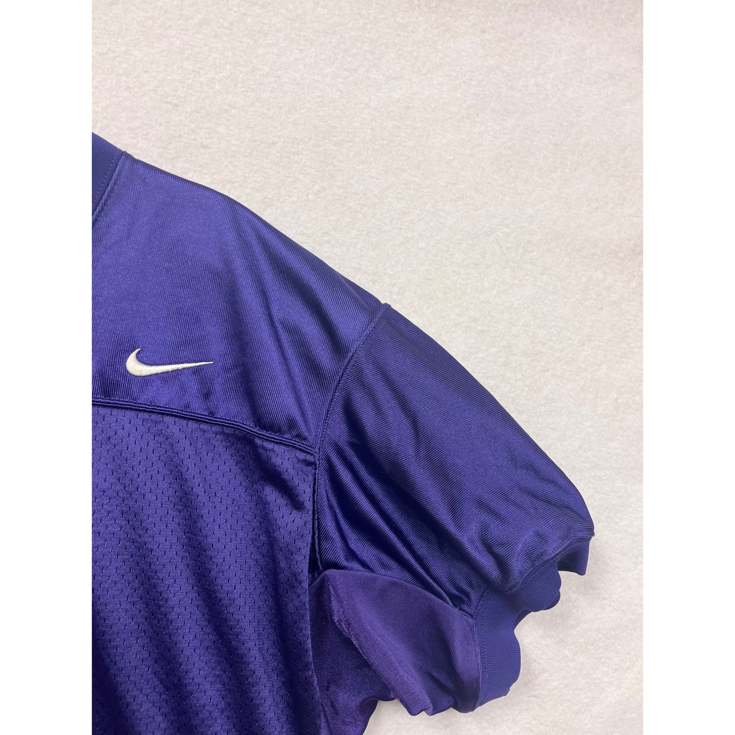 Men’s Large Nike Team Purple Varsity Football Jersey #6278