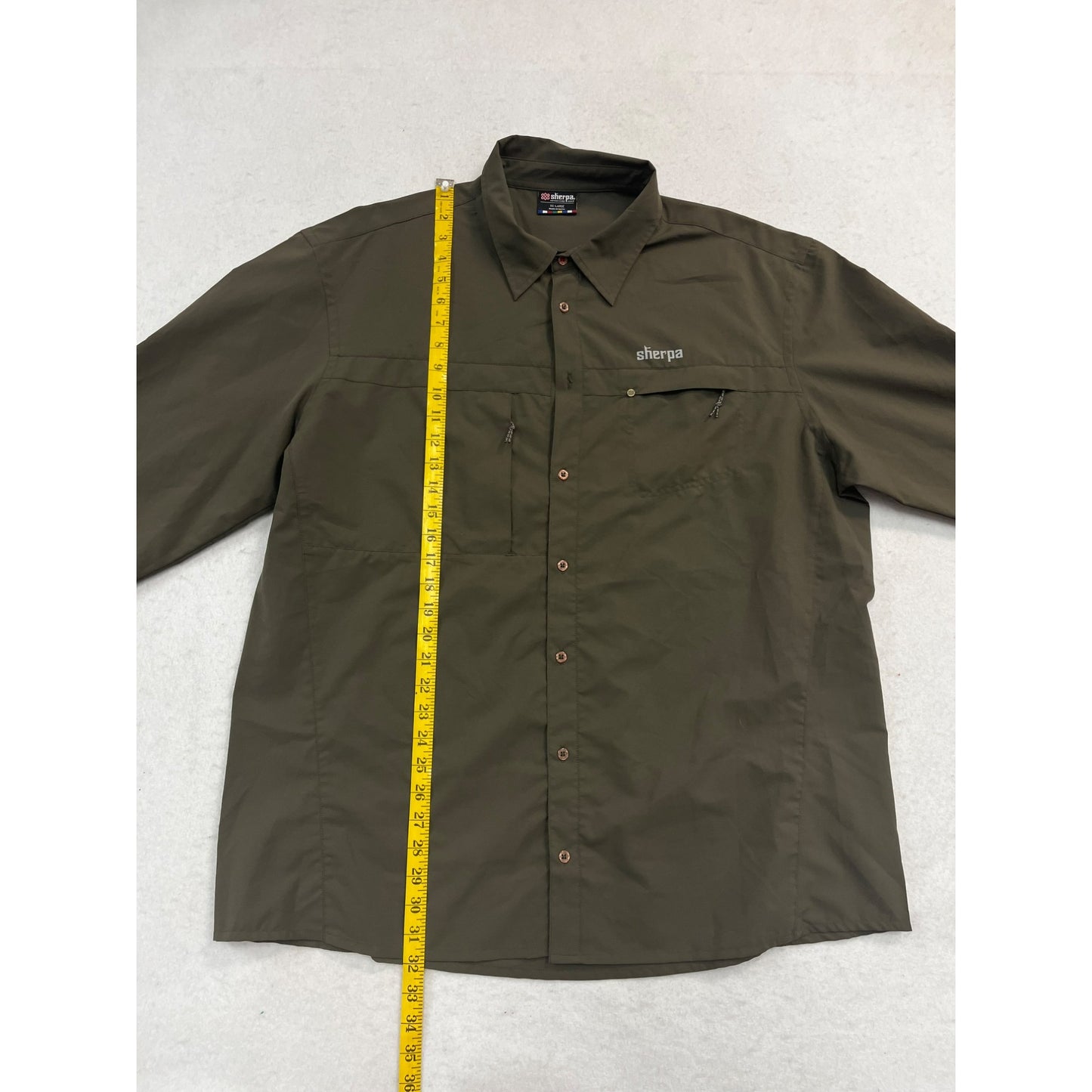 Men’s Sherpa Adventure Gear Tansen Long Sleeve Shirt #2641
