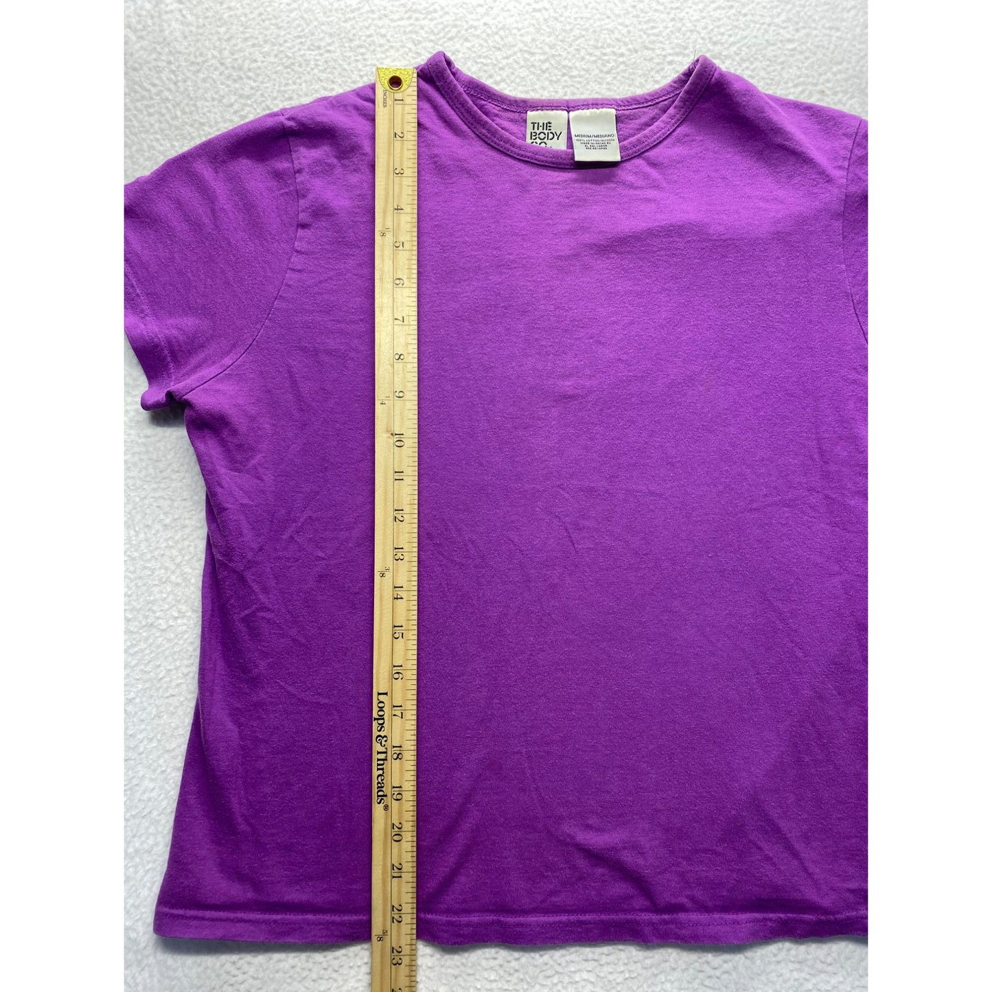 Vintage Purple The Body Co. Cotton T-Shirt #5745