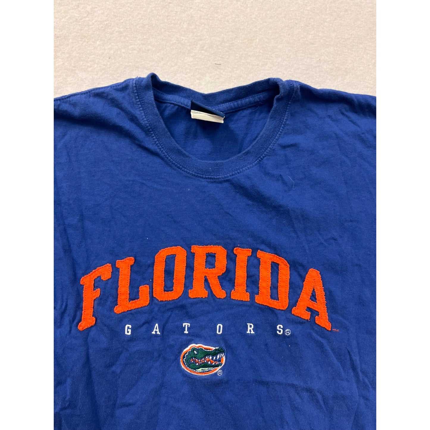 Florida Gators Blue T-Shirt XL By Old Varsity Brand Cotton Mens Casual Tee #6783