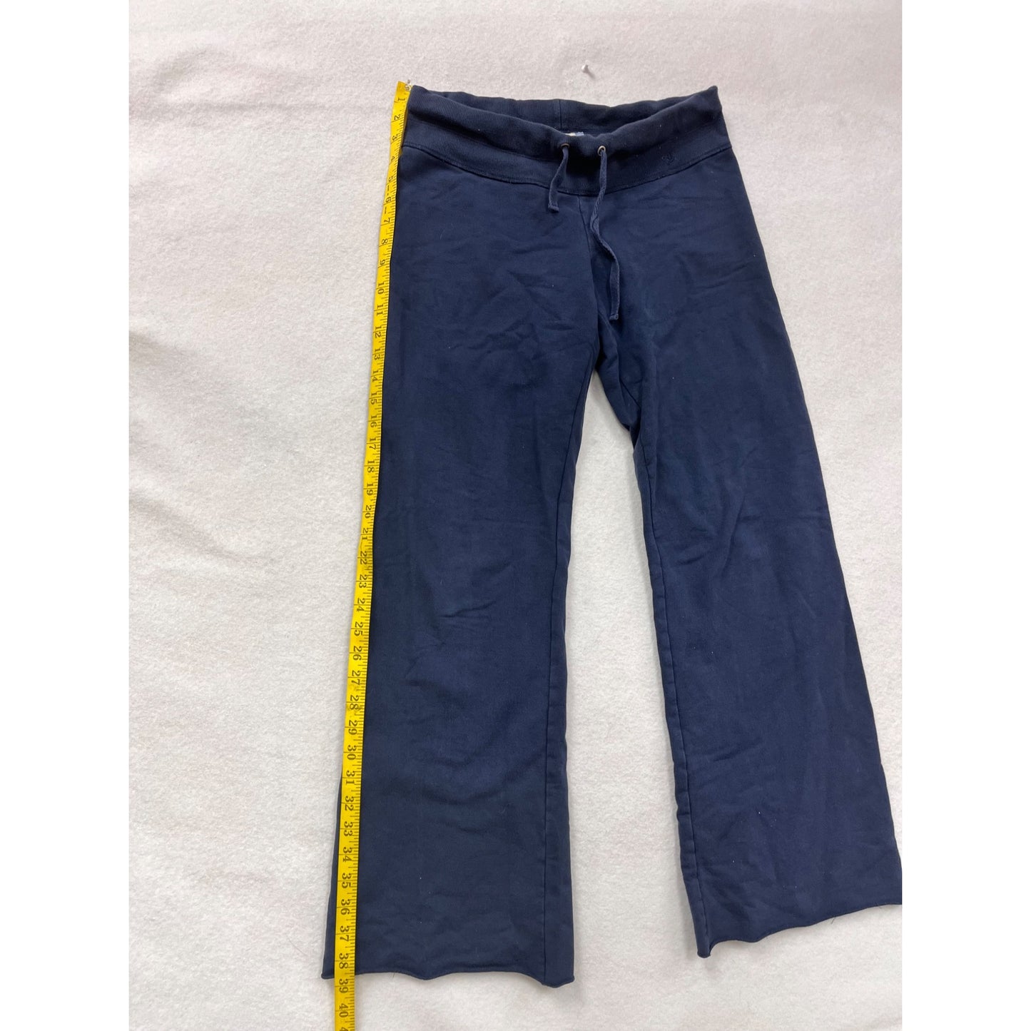 Aerie Womens Medium Navy Blue Wide Leg Lounge Pants #6424