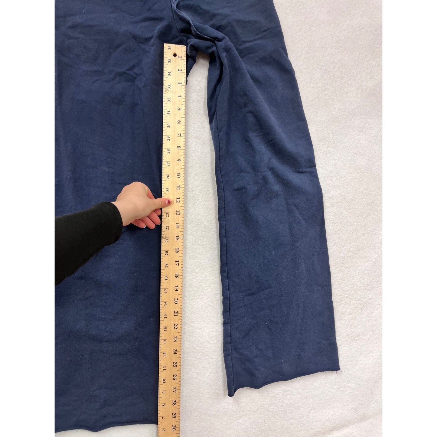 Aerie Womens Medium Navy Blue Wide Leg Lounge Pants #6424