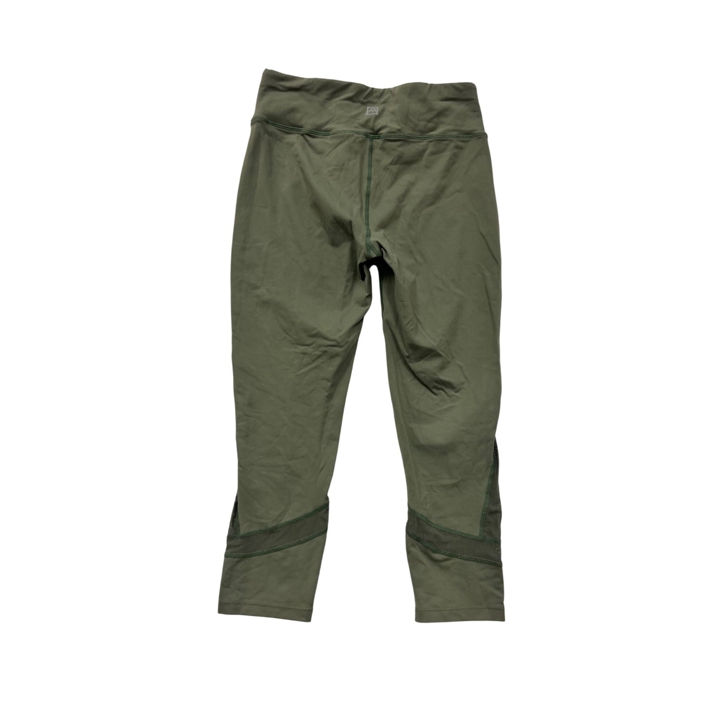 Avalanche Womens Olive Green Athletic Capri Leggings Small #8978