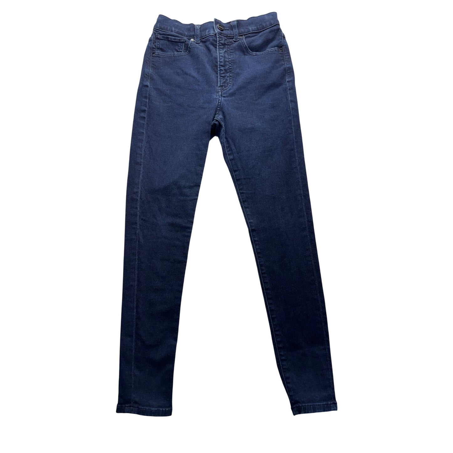 Express Skinny High Rise Jeans Size 4R Blue #7943