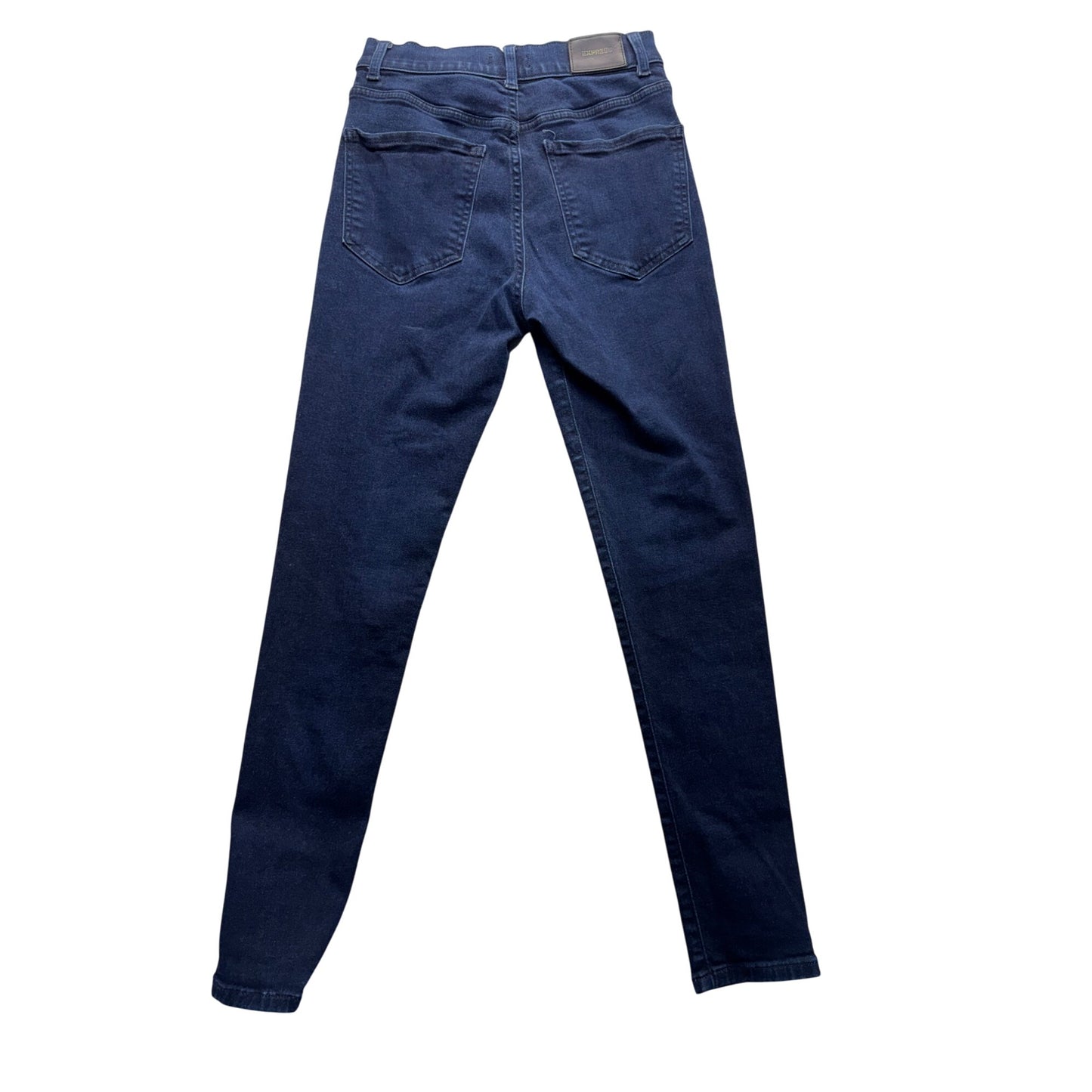Express Skinny High Rise Jeans Size 4R Blue #7943