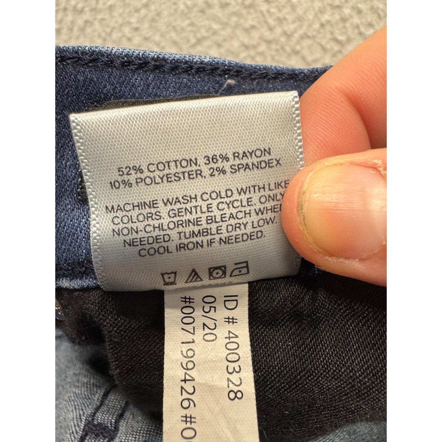 Express Skinny High Rise Jeans Size 4R Blue #7943