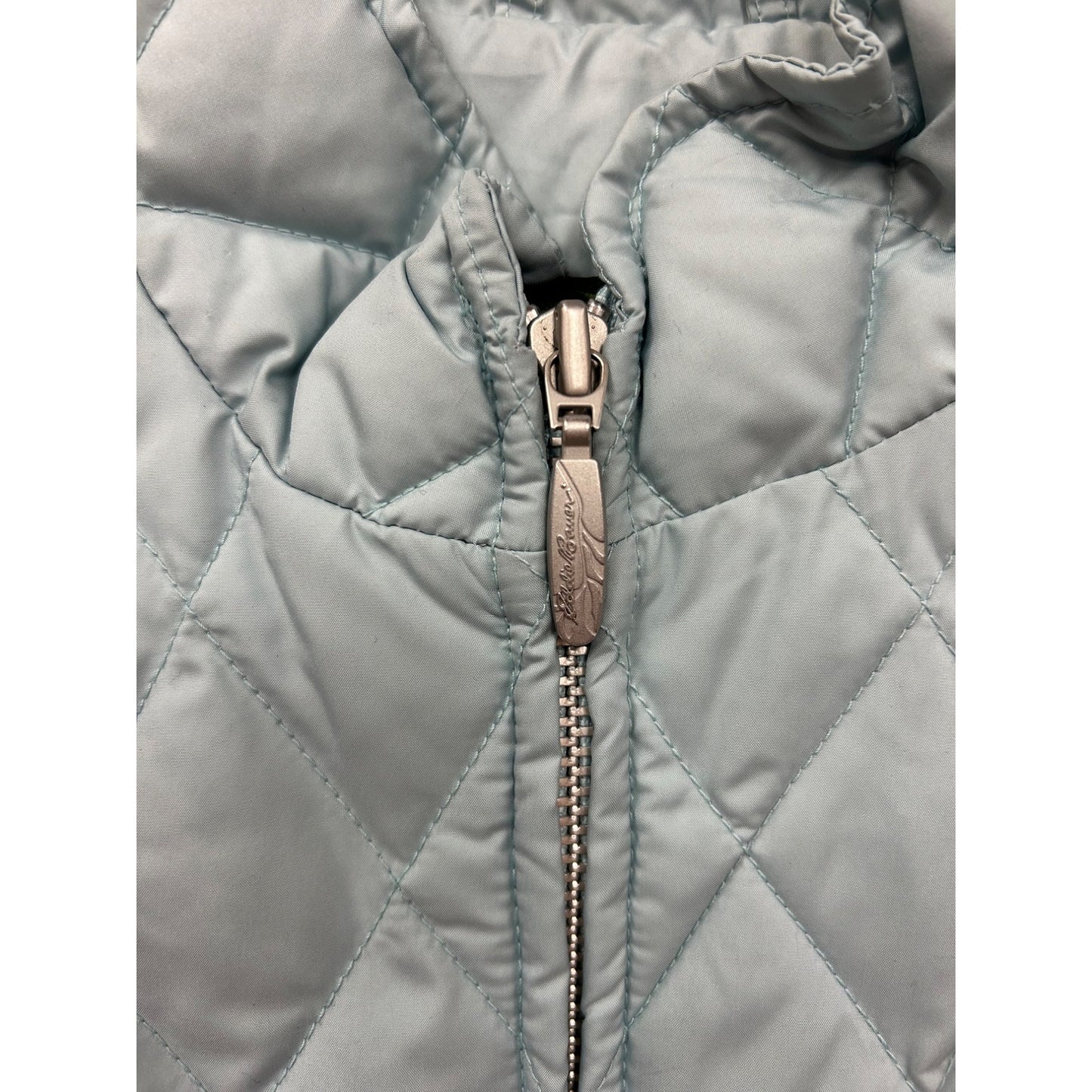 Eddie Bauer Womens Premium Goose Down Quilted Vest #6361