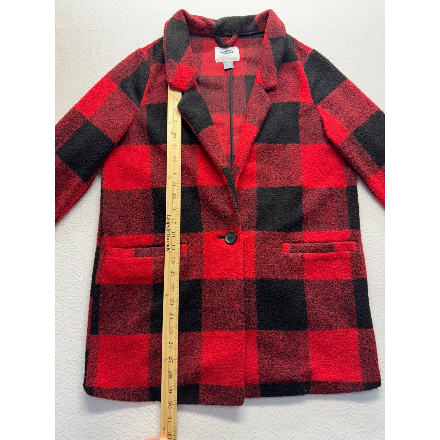 Women’s Old Navy Buffalo Plaid Jacket #5659