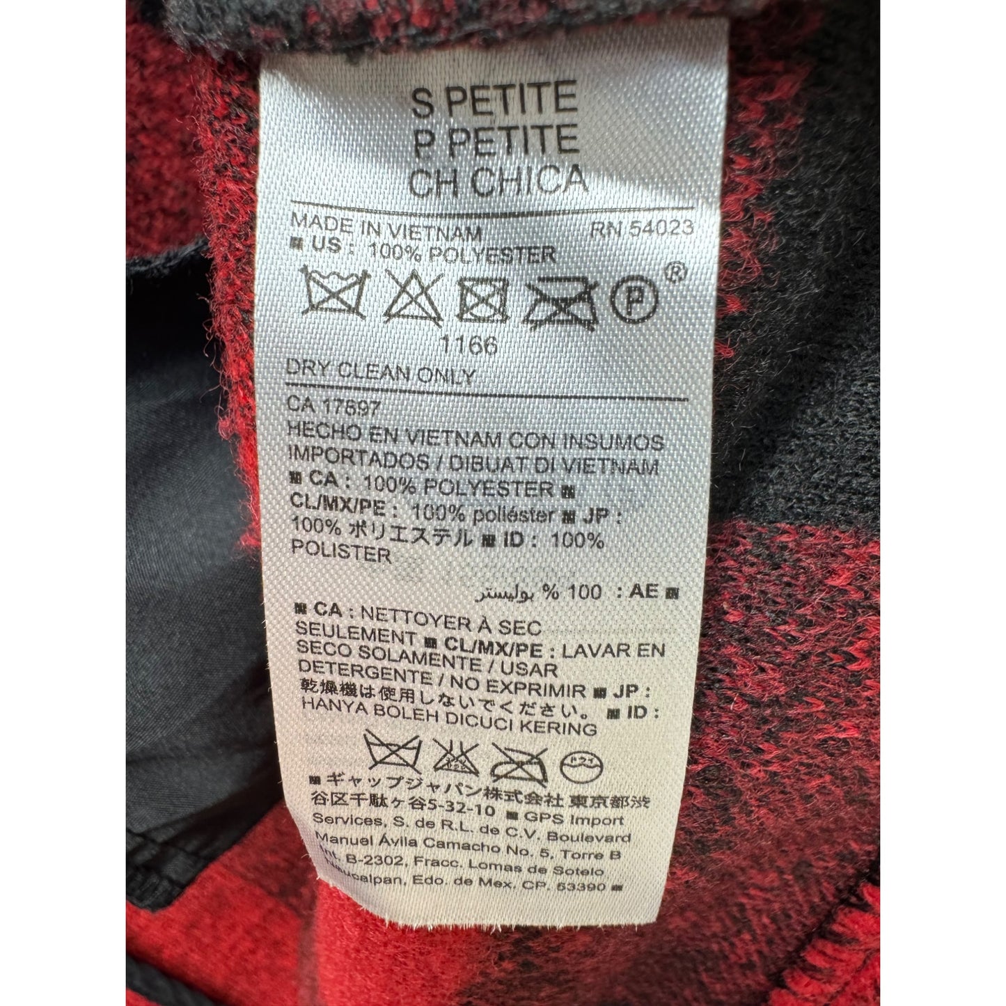 Women’s Old Navy Buffalo Plaid Jacket #5659
