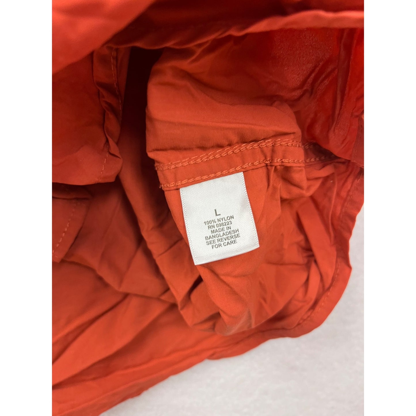 Magellan Outdoors Mens Red Long Sleeve Button-Up Shirt #6125
