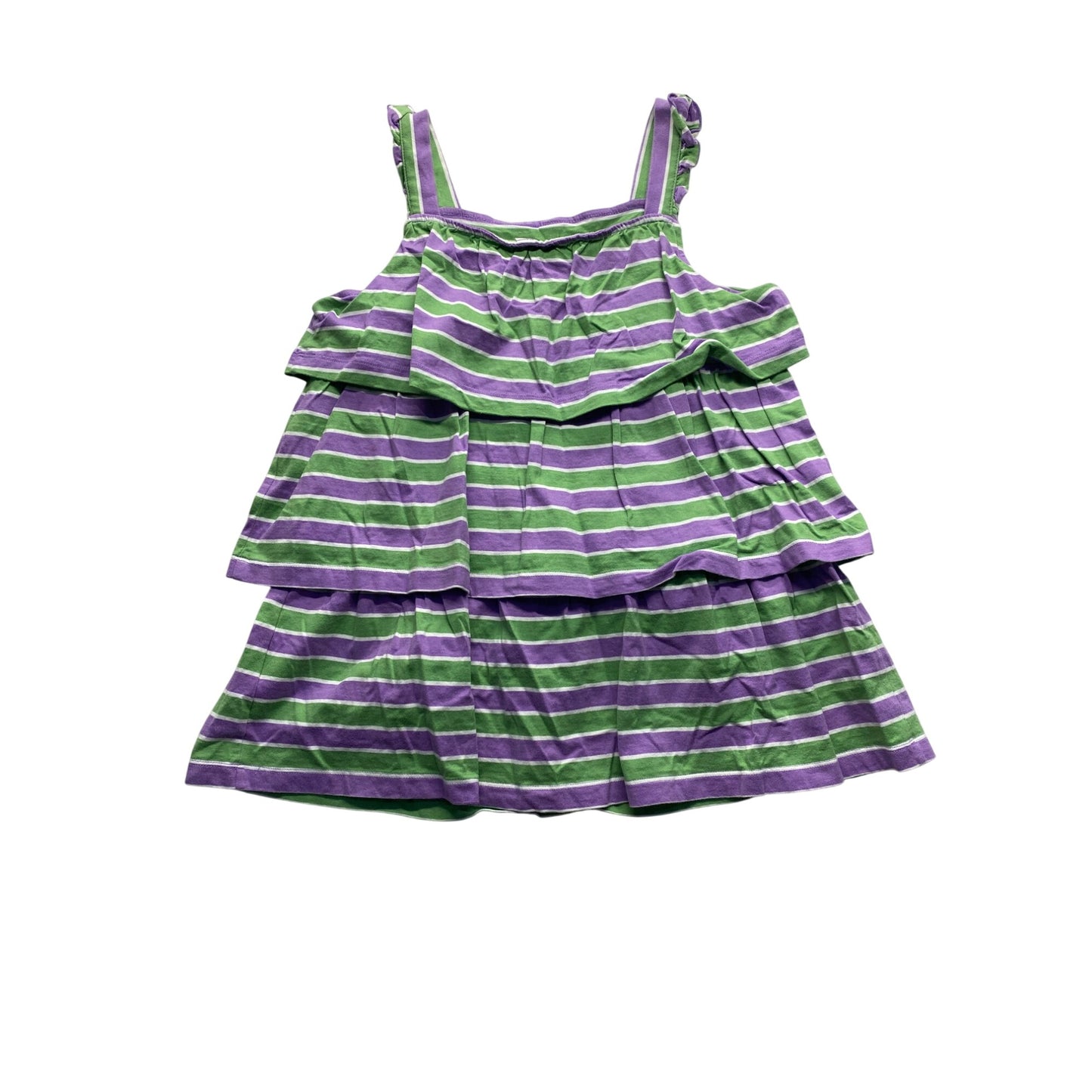 Girls Hanna Andersson Green & Purple top #5642