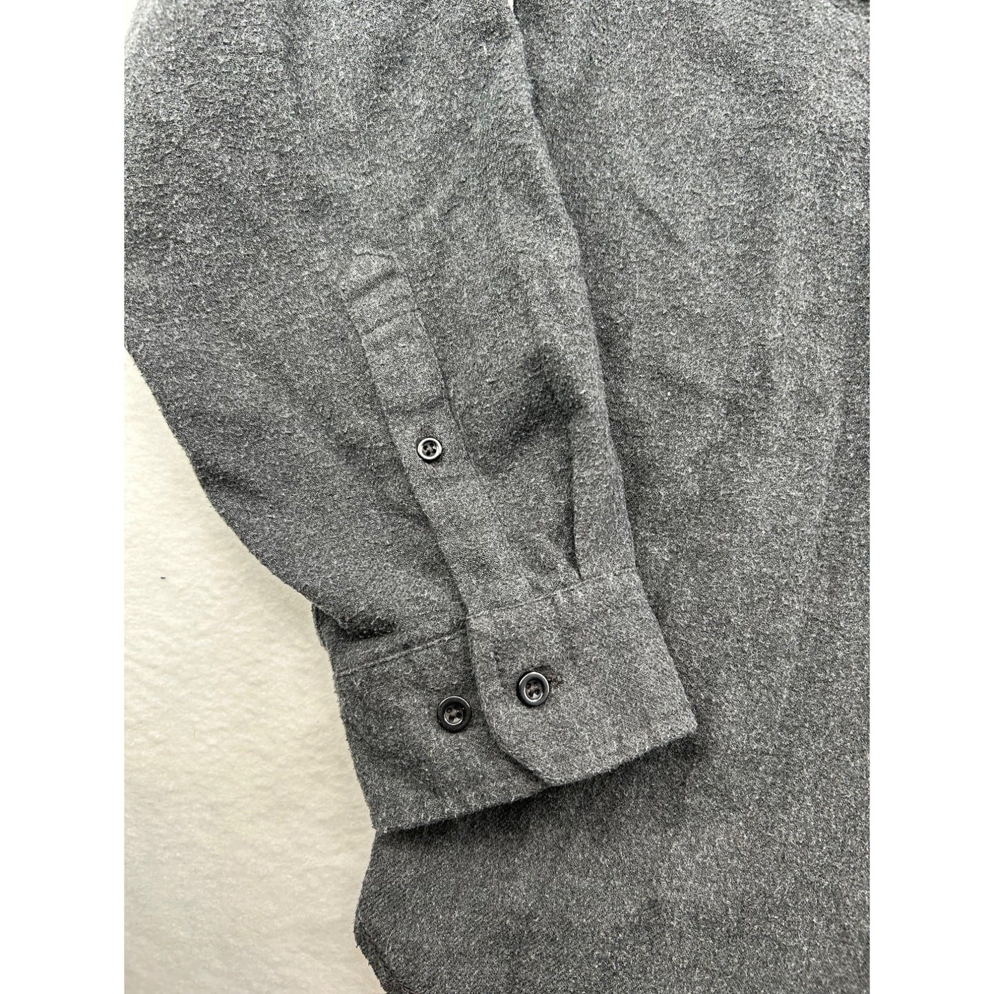 Arcticwear Arctic Cat Grey Button-Up Shirt XL With Dual Chest Pockets Long Sleeve #6637