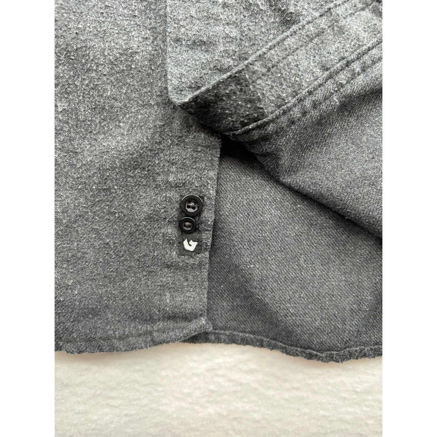Arcticwear Arctic Cat Grey Button-Up Shirt XL With Dual Chest Pockets Long Sleeve #6637