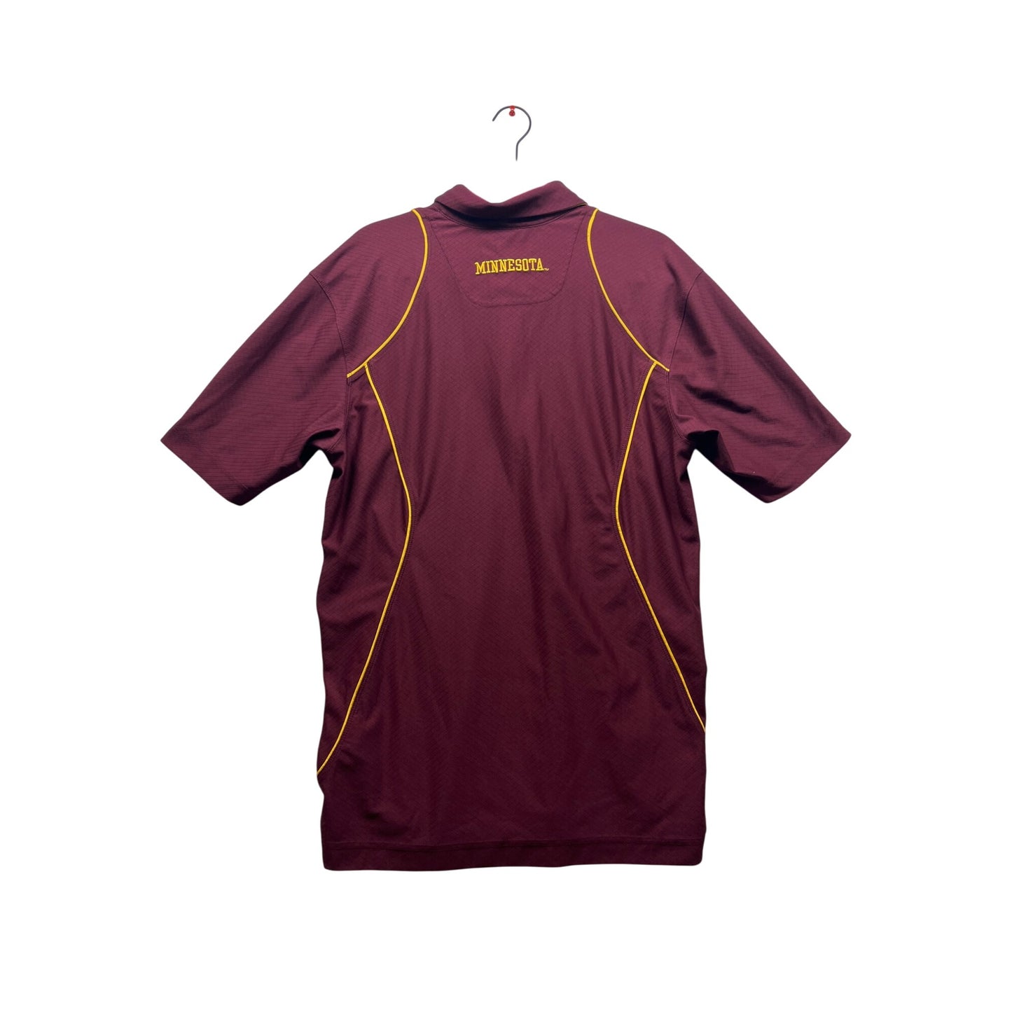 Men’s Nike Dri-Fit Minnesota Golden Gophers Maroon Polo Shirt #2963