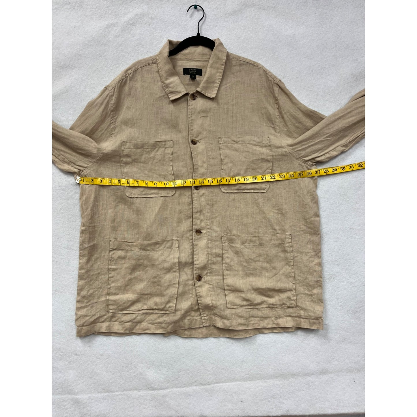 Club Room Linen Luxury Button-Up #6099