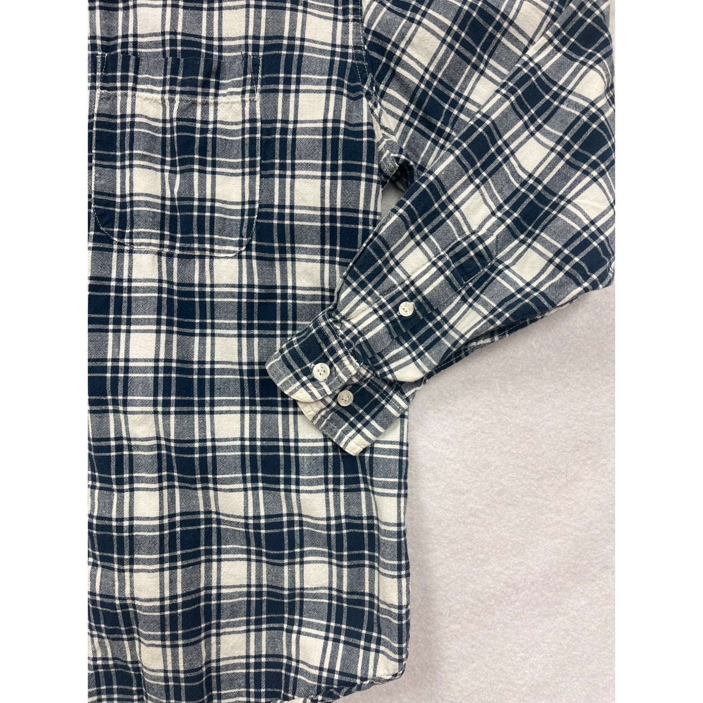 Mens Merona Plaid Button-Up Shirt #6170