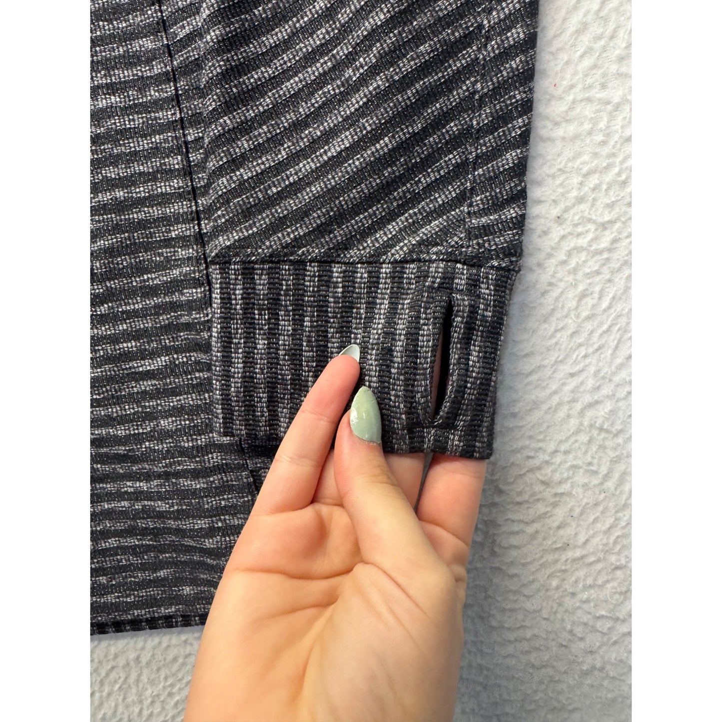 Outdoor Research Striped Gray Pullover Sweater #7821