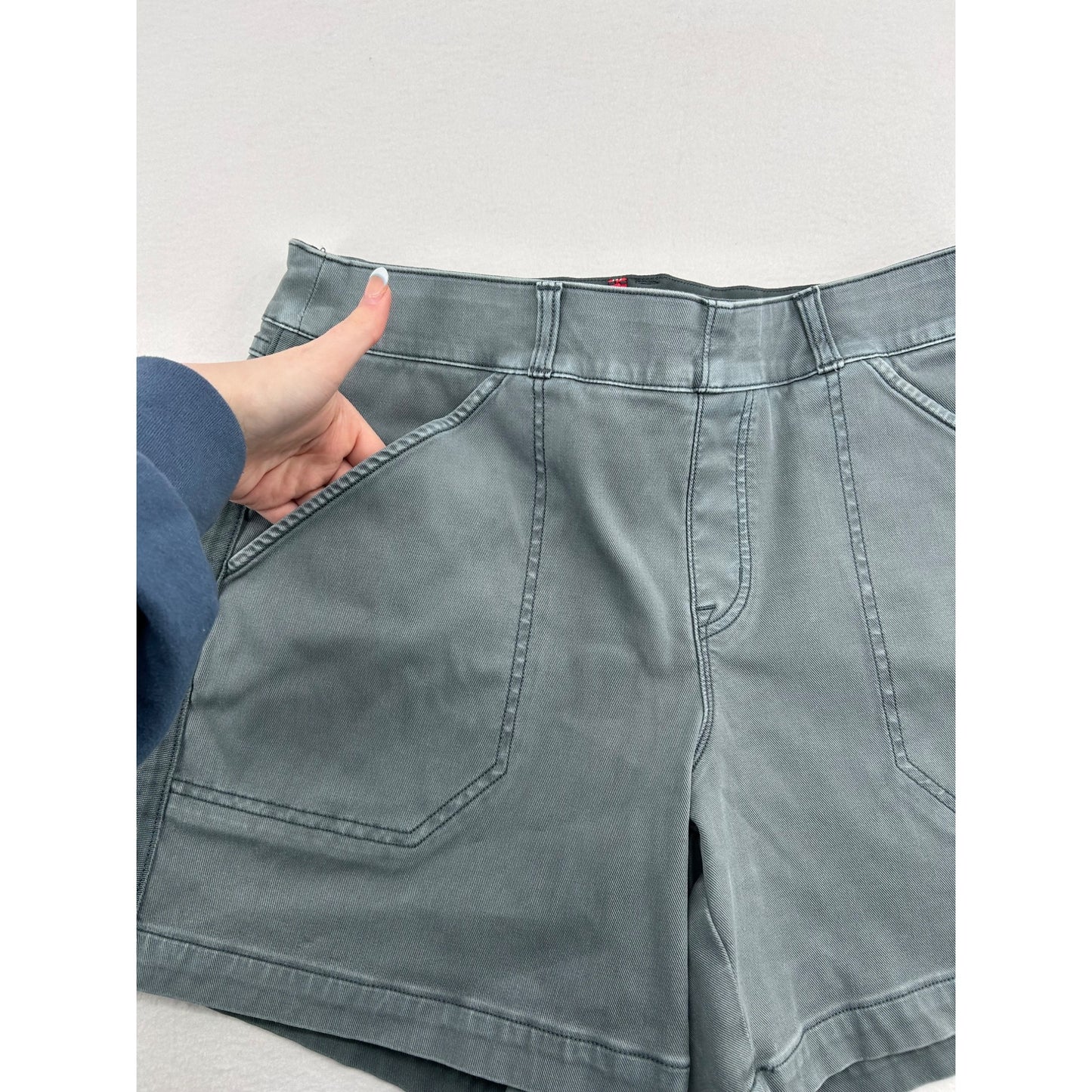 Spanx Womens Utility Shorts U/G Size Cotton Blend #6473