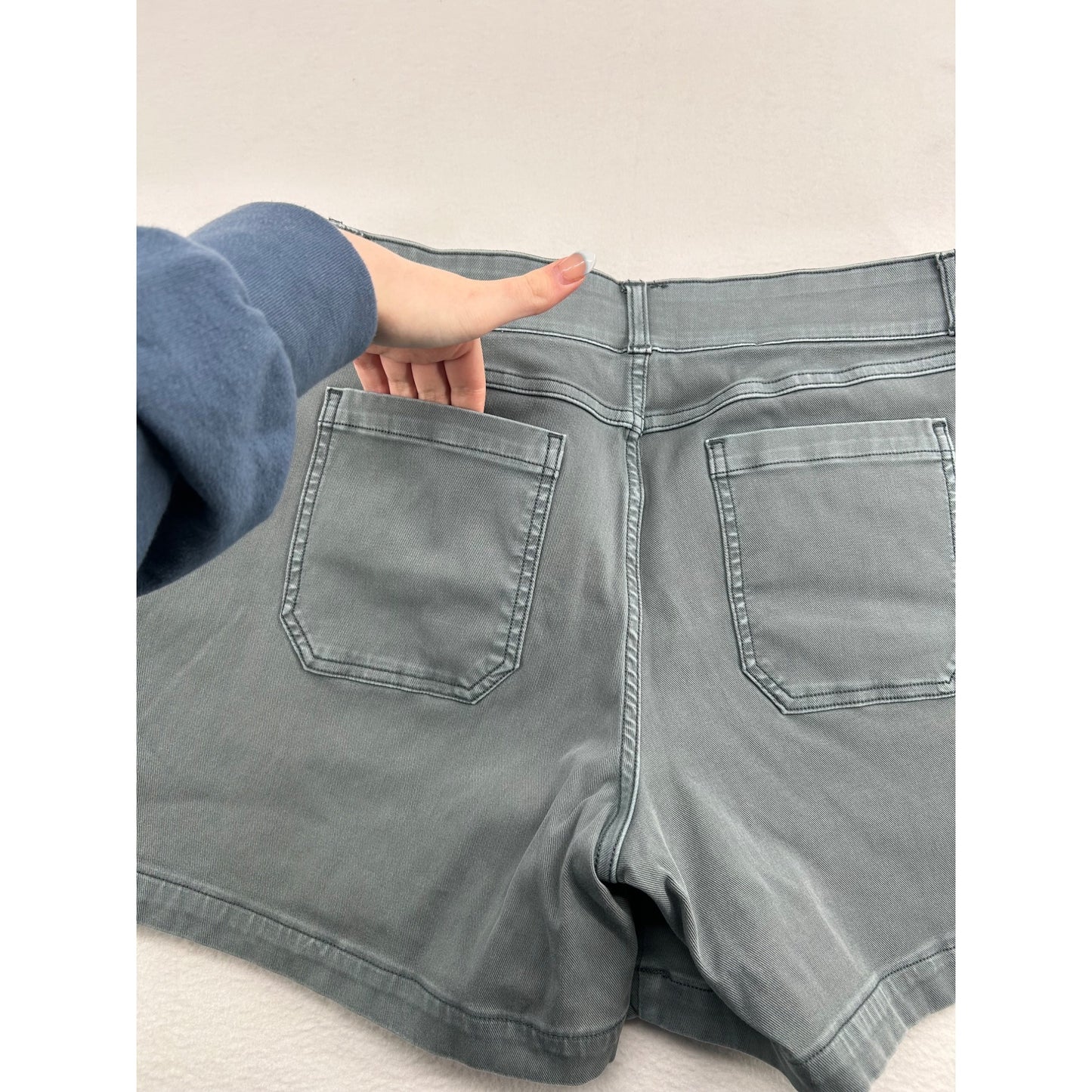 Spanx Womens Utility Shorts U/G Size Cotton Blend #6473