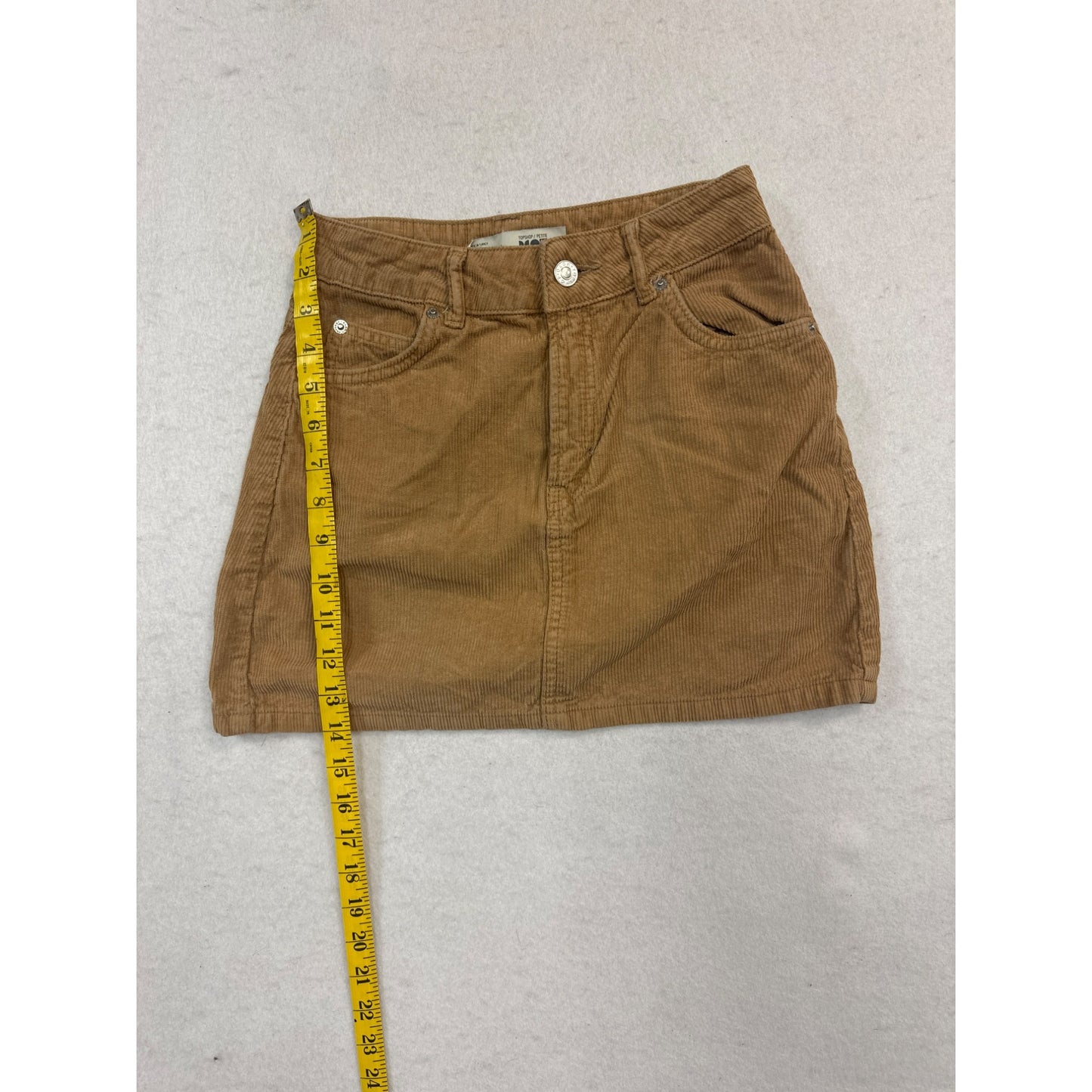 Women’s TopShop Corduroy Skirt
