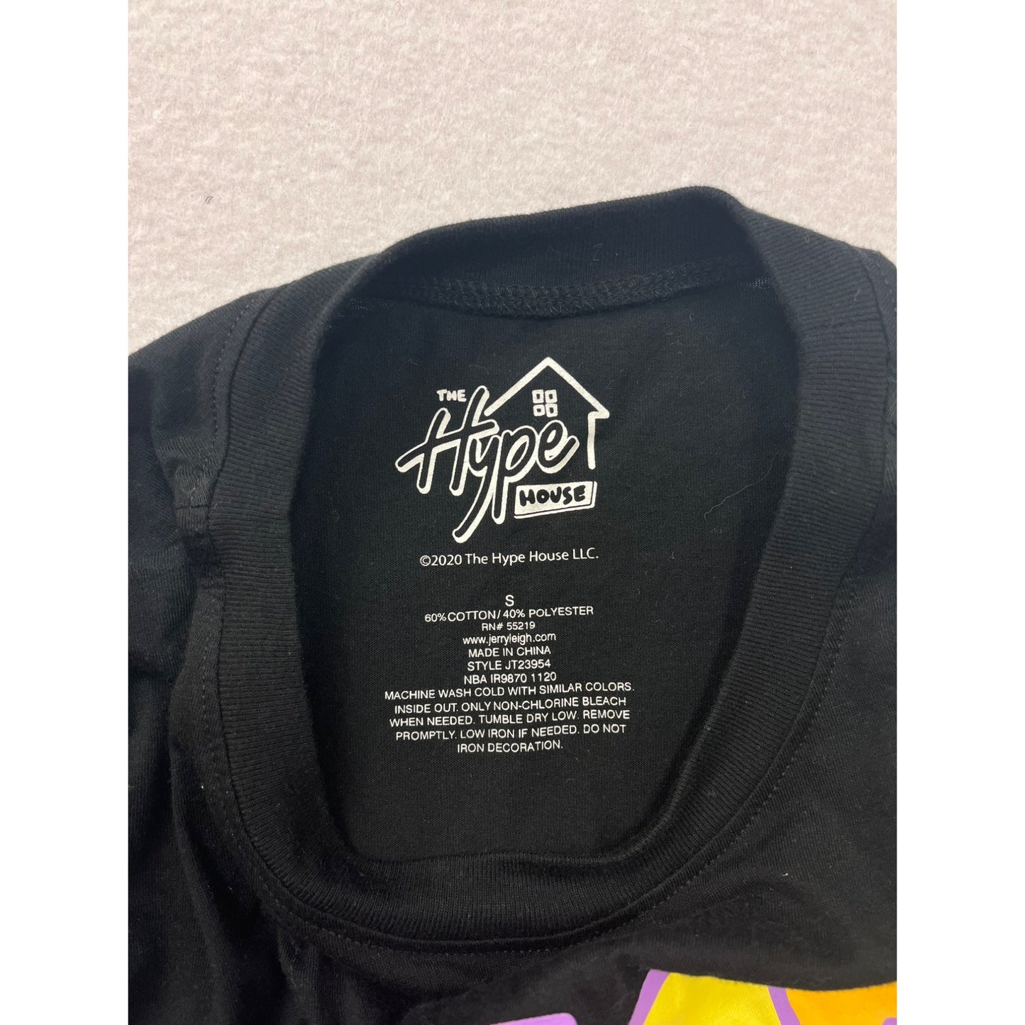 The Hype House Black Graphic T-Shirt #6076