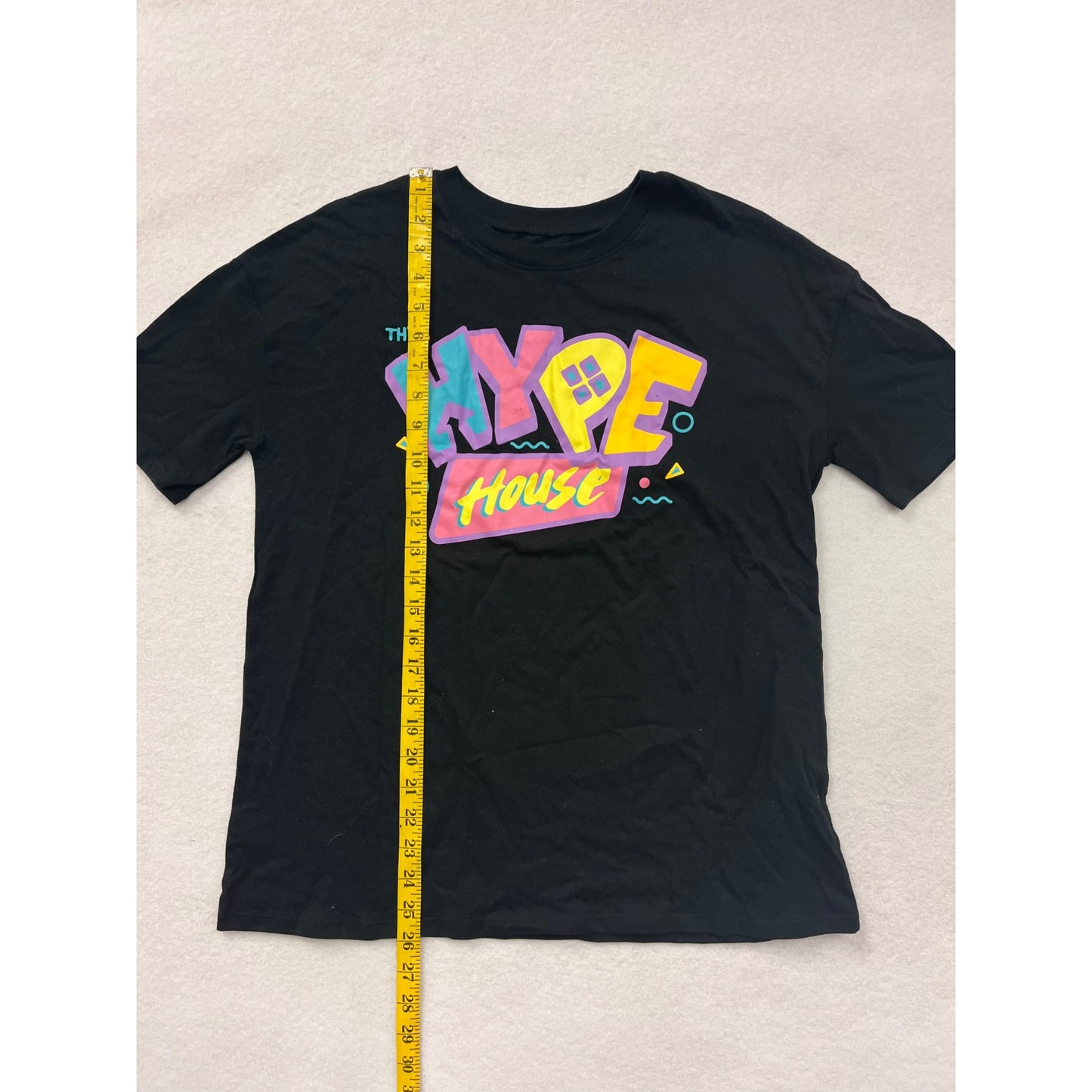 The Hype House Black Graphic T-Shirt #6076