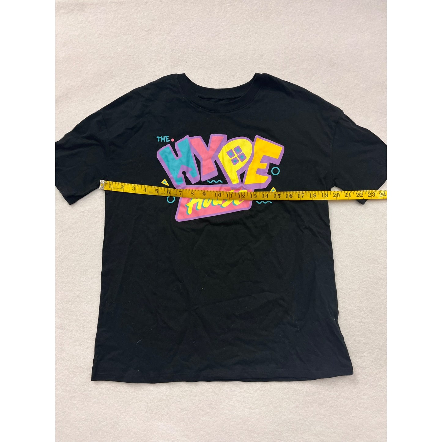 The Hype House Black Graphic T-Shirt #6076