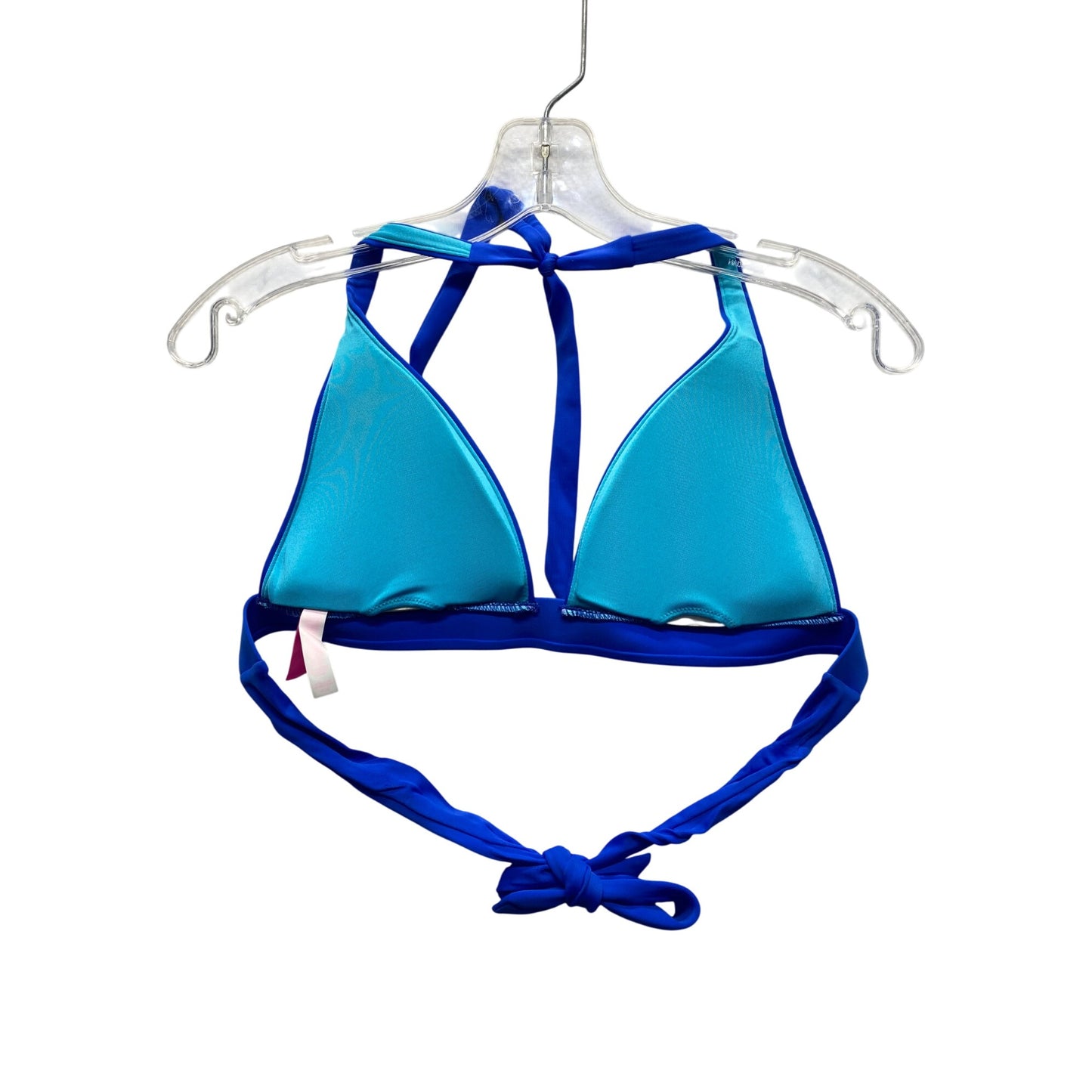 Victorias Secret Blue & Turquoise Triangle Bikini Top #7033