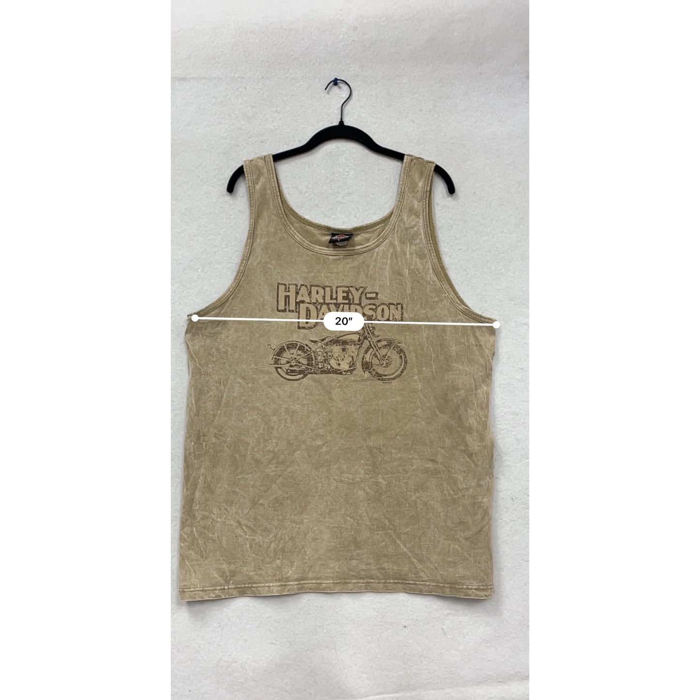 Harley-Davidson Tank Top Classic Motorcycles Design Size L #607A