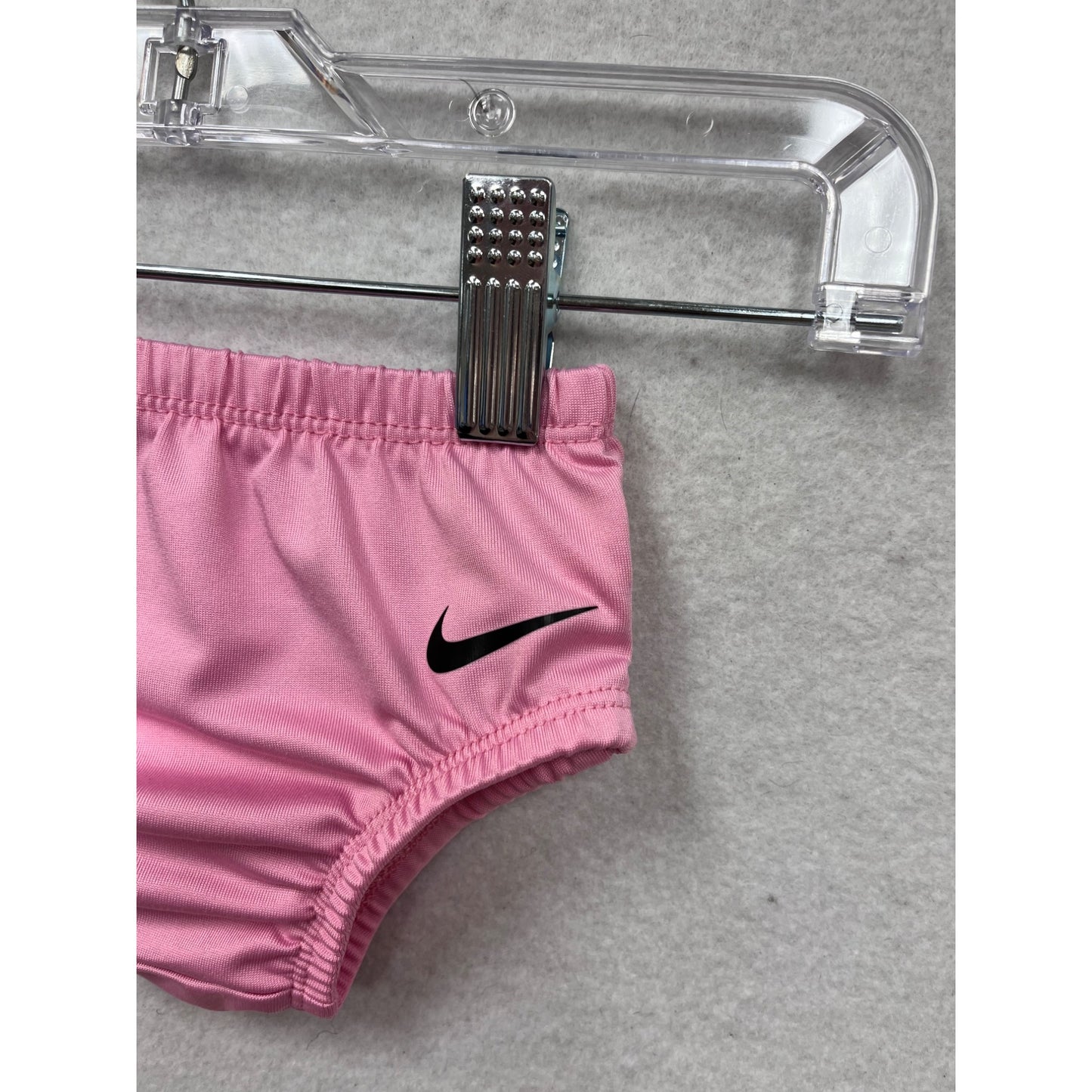 Nike Baby Girl 3M Pink Dri-FIT Swim Bottoms With Elastic Waistband #6755